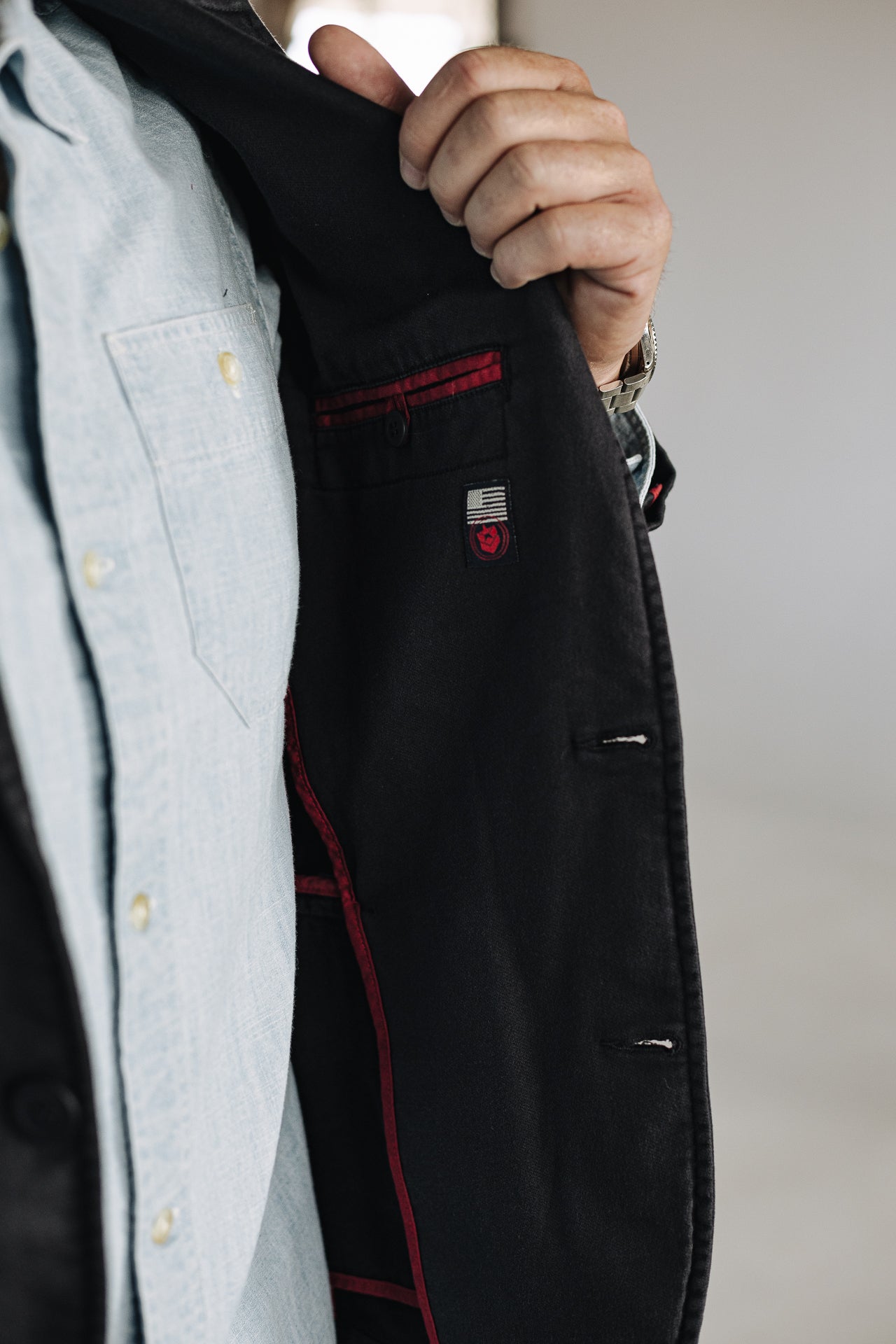 Blazer cintré Homme Barry Epic total eclipse | Freeman T. Porter