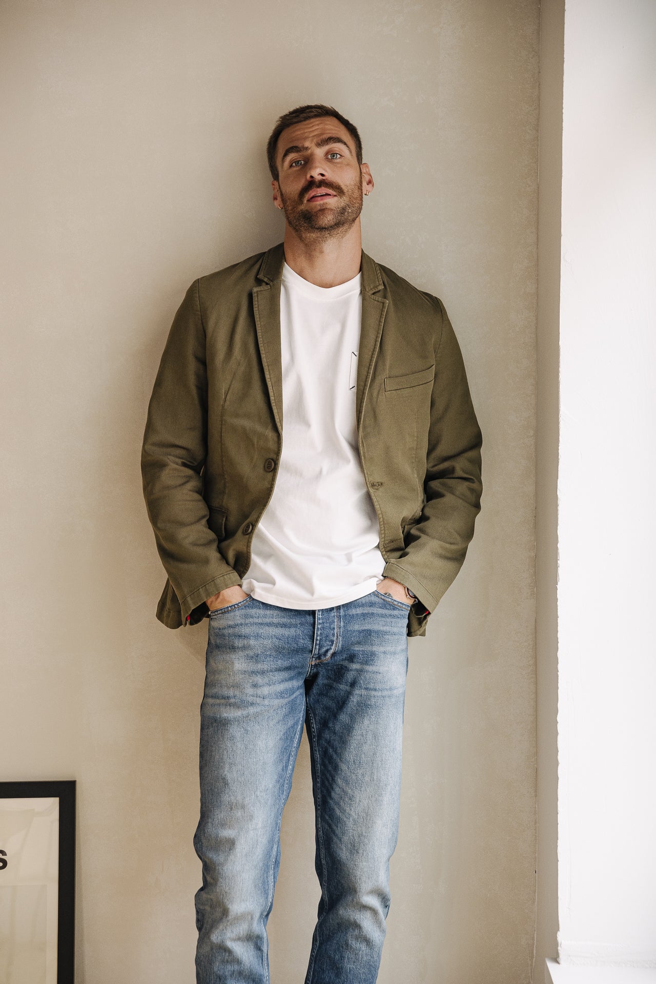 Blazer cintré Homme Barry Epic olive night | Freeman T. Porter