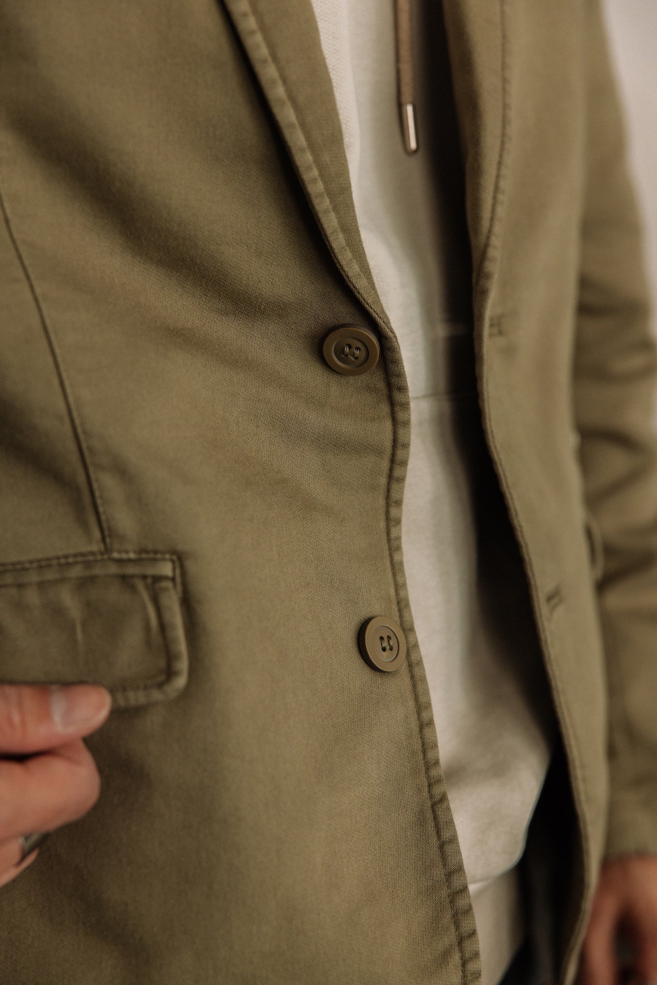 Blazer cintré Hombres Barry Epic deep lichen green | Freeman T. Porter