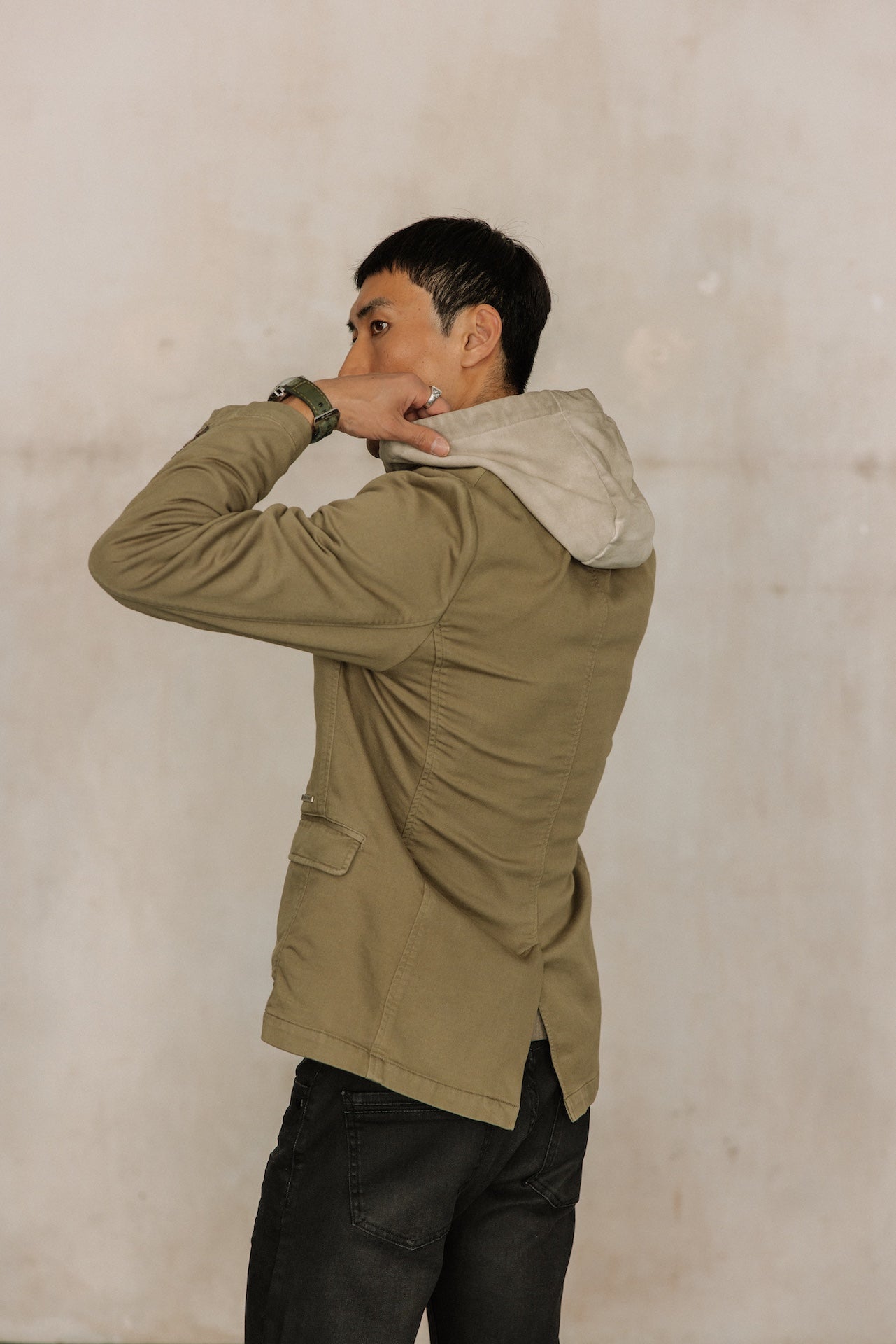 Blazer cintré Hombres Barry Epic deep lichen green | Freeman T. Porter