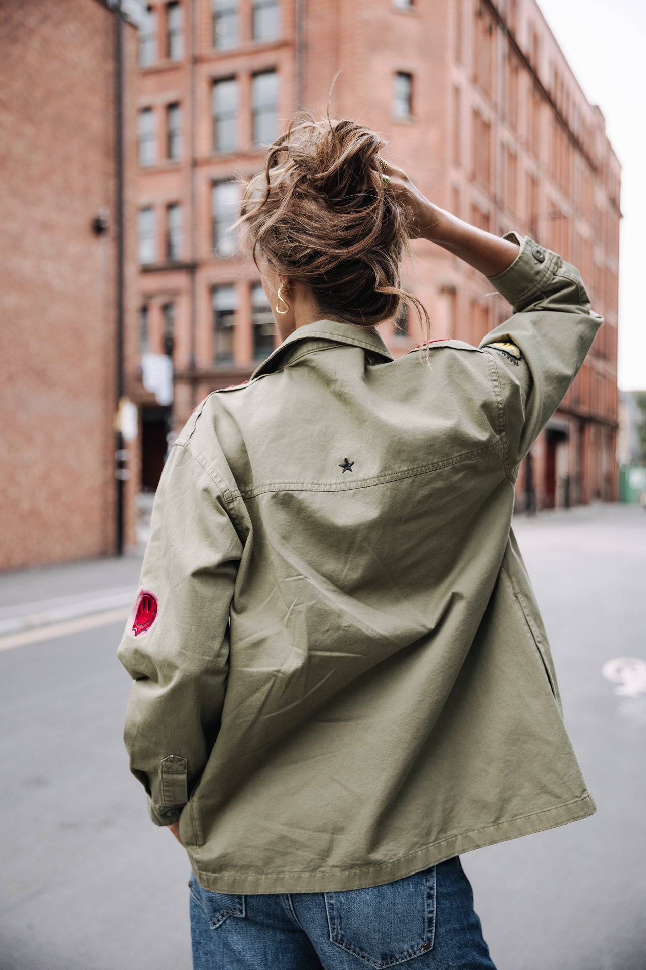 Surchemise à patches Femme Venty Patches 2 light khaki | Freeman T. Porter