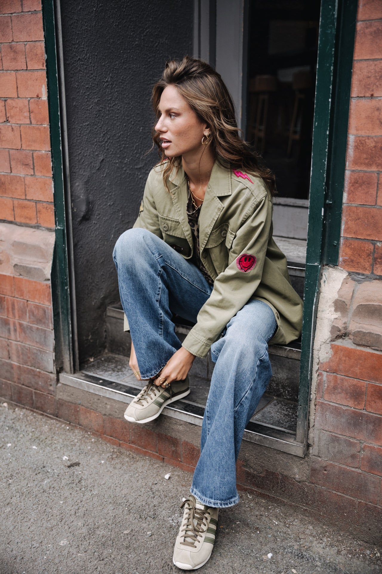Surchemise à patches Femme Venty Patches 2 light khaki | Freeman T. Porter