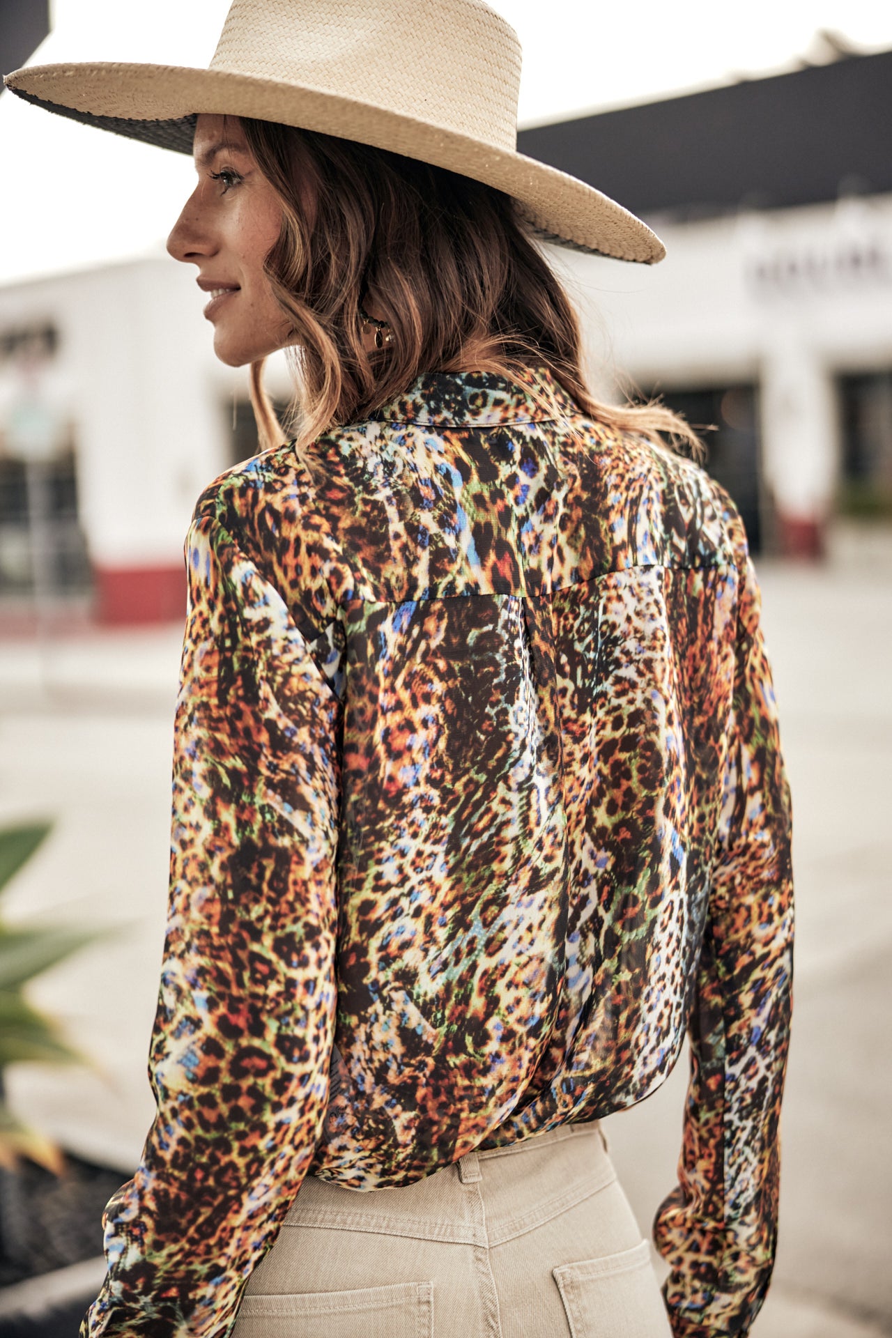 Chemise manches longues Mujer Crizia Yelling original | Freeman T. Porter