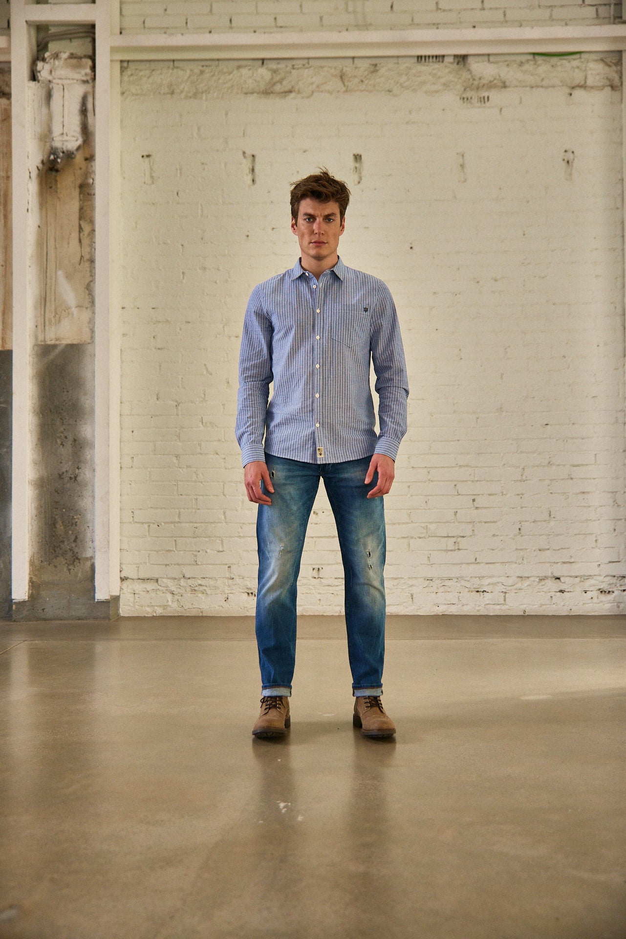 Chemise straight Homme Jeremiah Banzai original | Freeman T. Porter