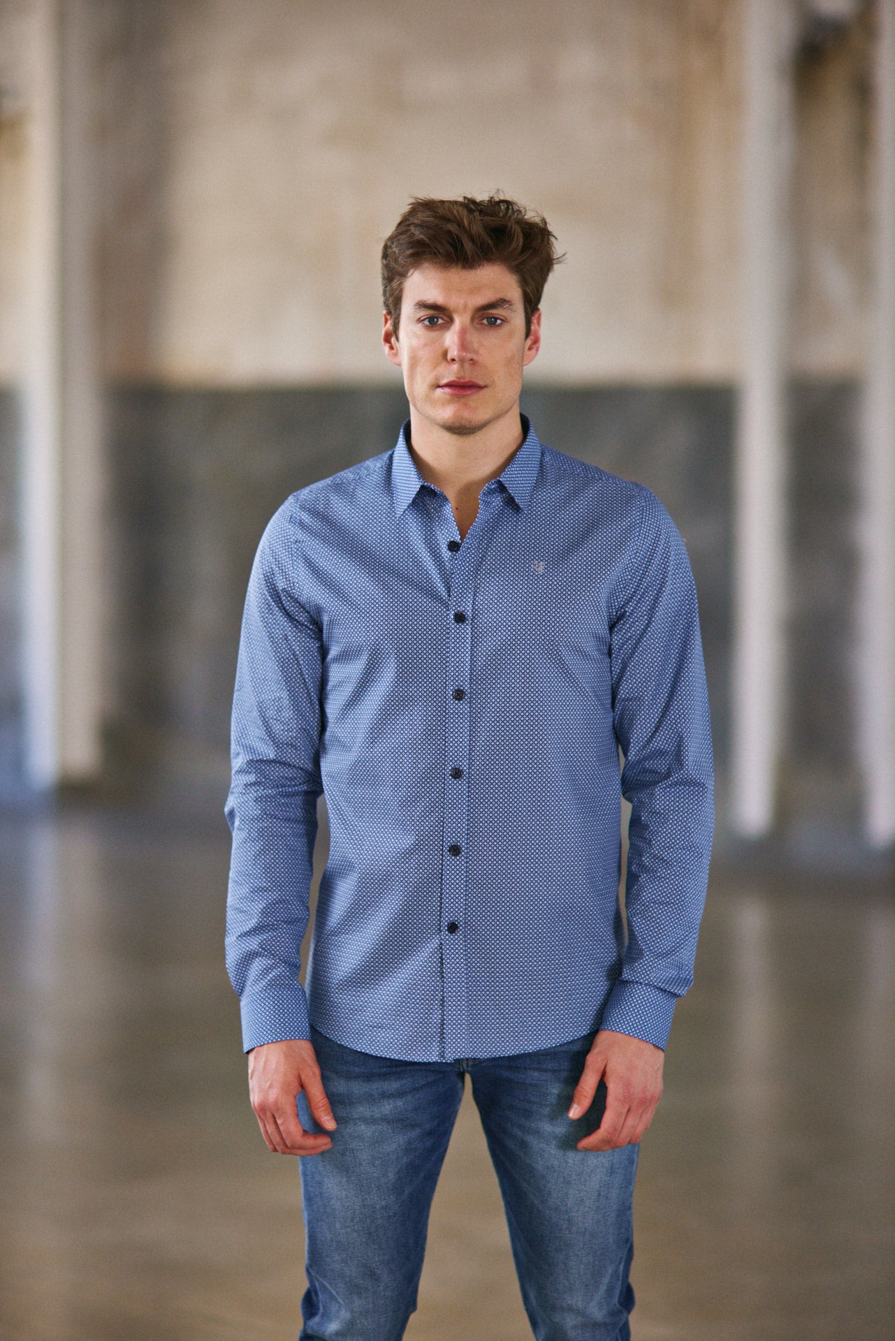 Chemise manches longues Mann Yoris Bizantino original | Freeman T. Porter