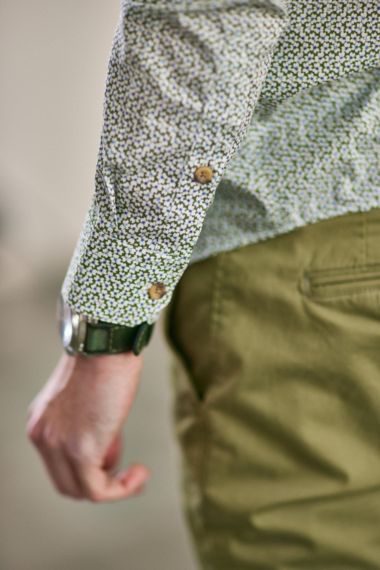 Chemise manches longues Homme Yoris Honolulu original | Freeman T. Porter