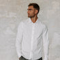 Fitted shirt Men Yoris Poplin bright white | Freeman T. Porter