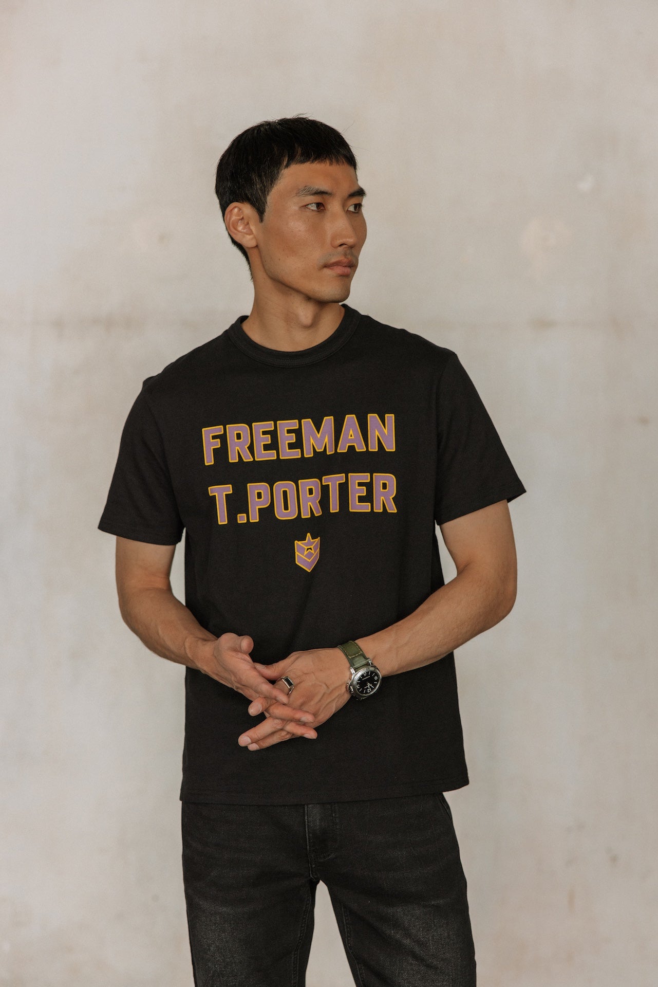 T-shirt Homme Chuck Neon black | Freeman T. Porter
