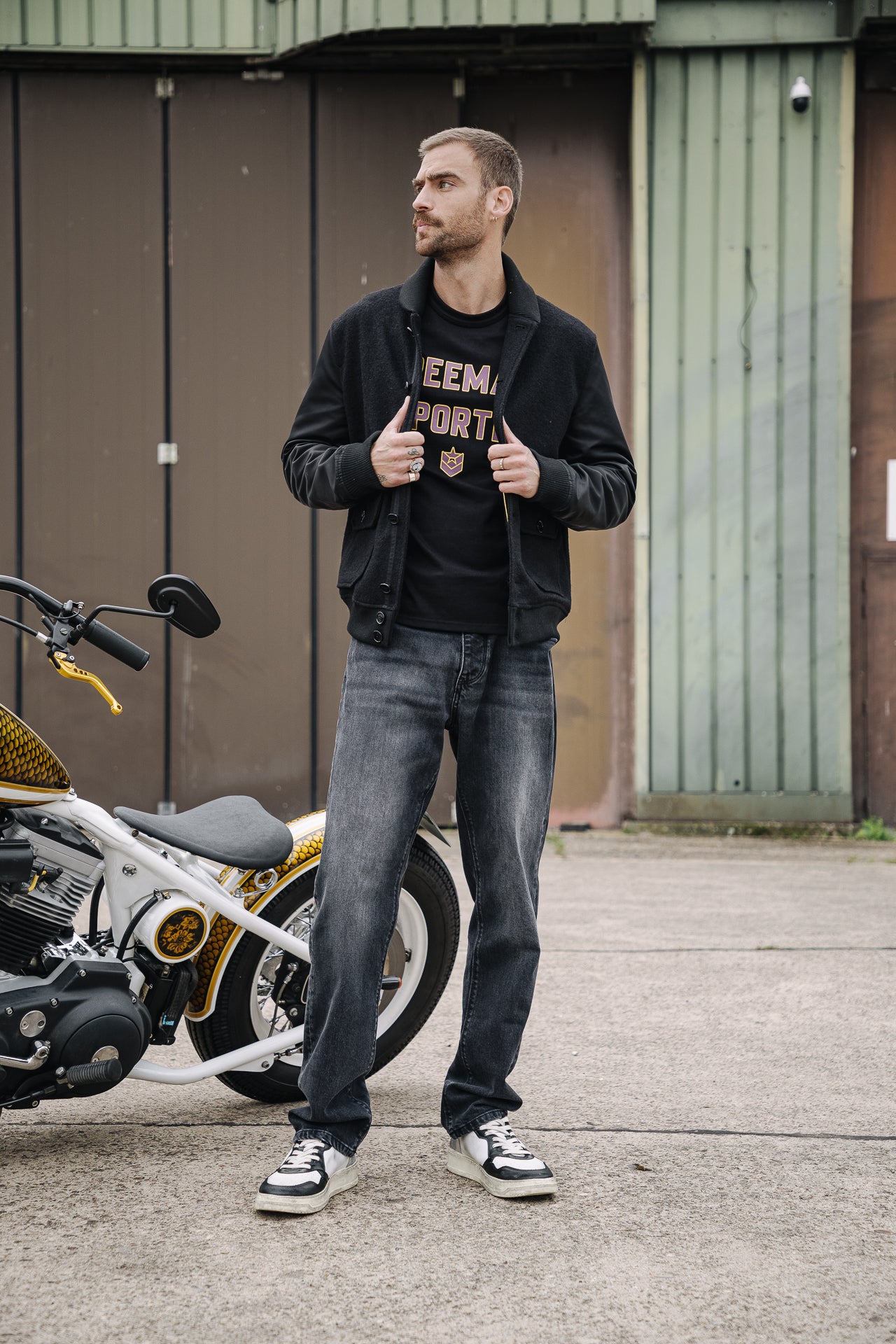T-shirt Homme Chuck Neon black | Freeman T. Porter