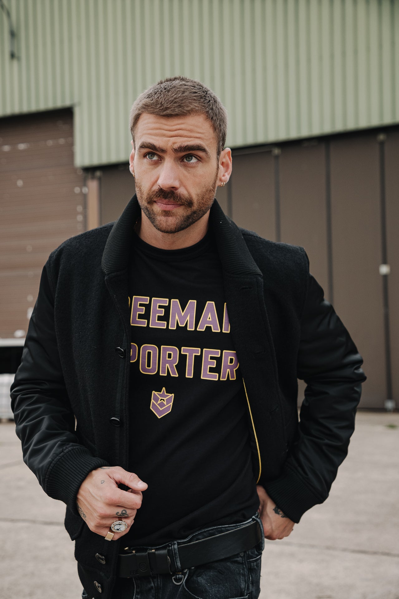 T-shirt Homme Chuck Neon black | Freeman T. Porter