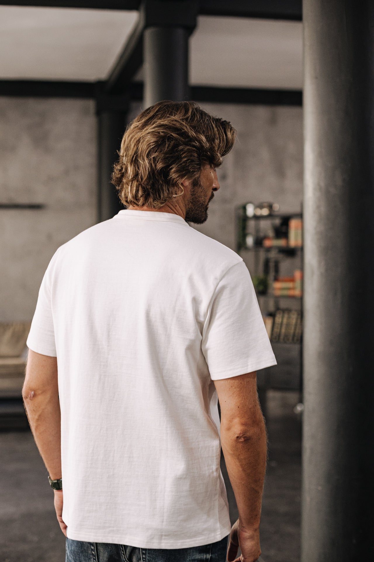 T-shirt Homme Chuck Neon ecru | Freeman T. Porter