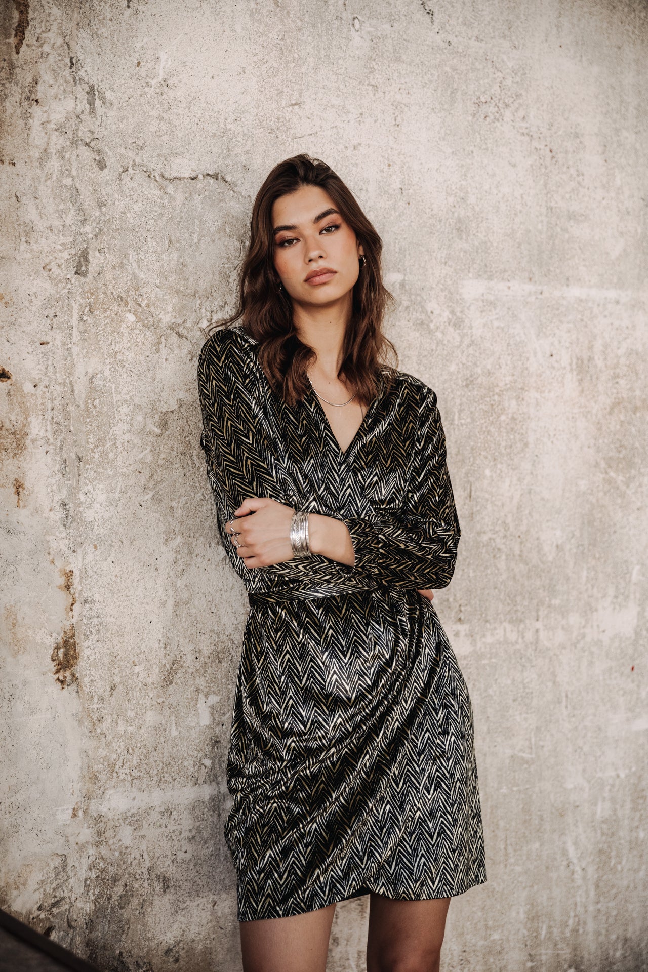 Robe porte-feuille Frau Regate Night black | Freeman T. Porter
