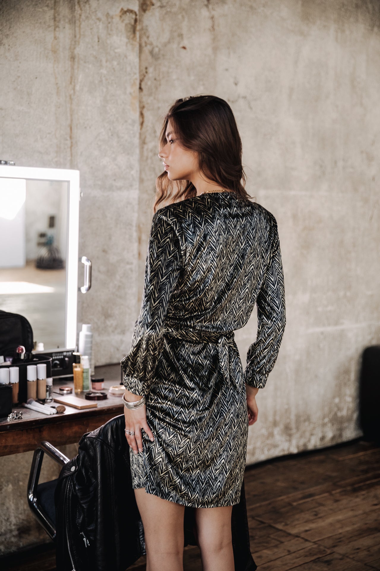 Robe porte-feuille Frau Regate Night black | Freeman T. Porter