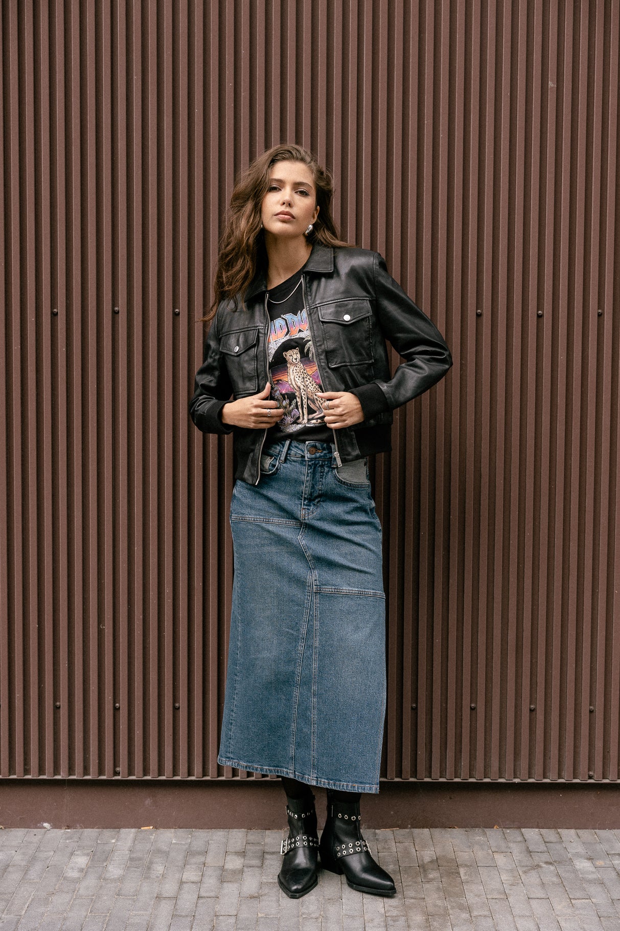 Jupe en jeans Femme Carla marvey | Freeman T. Porter