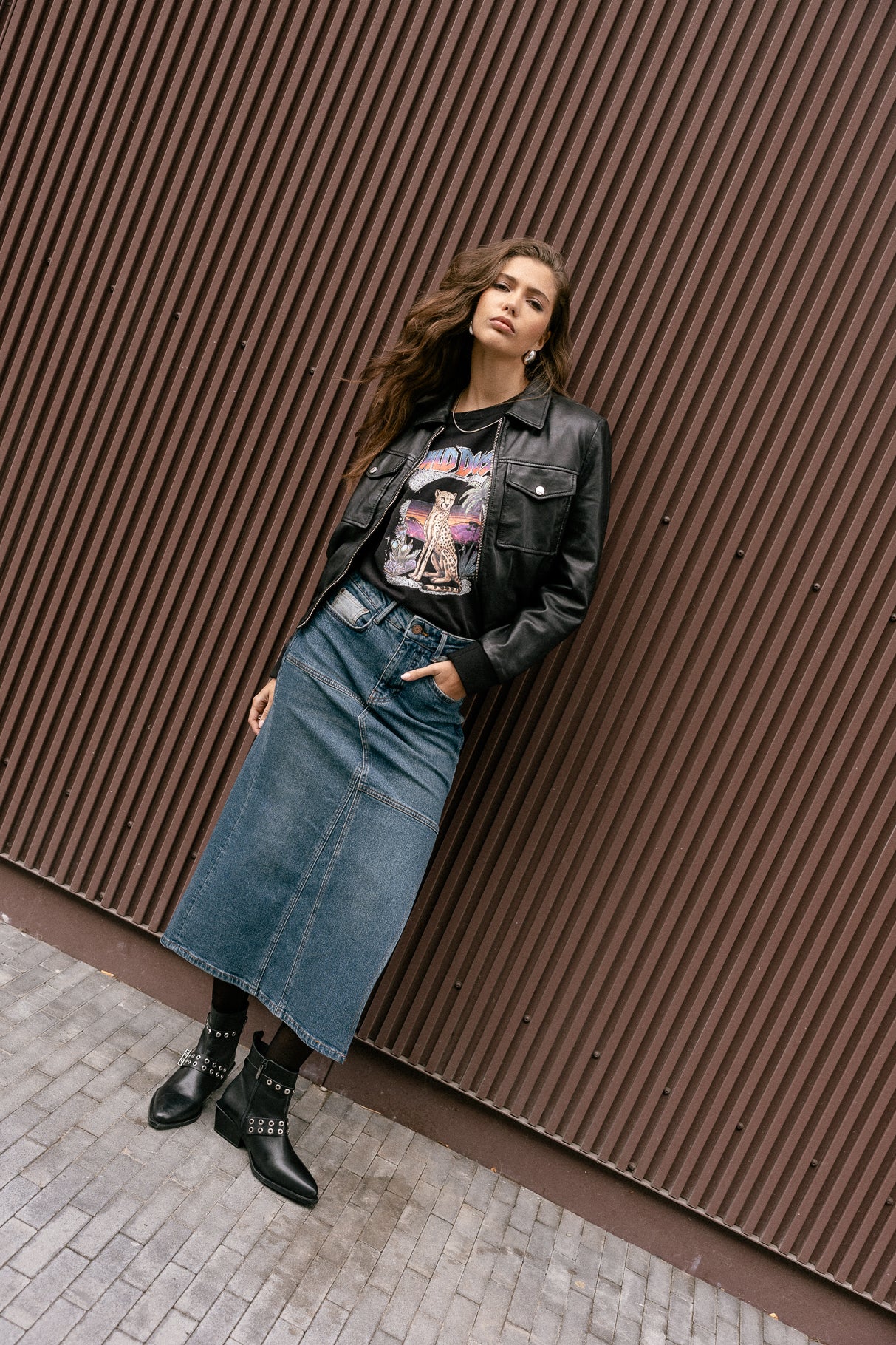 Jupe en jeans Femme Carla marvey | Freeman T. Porter