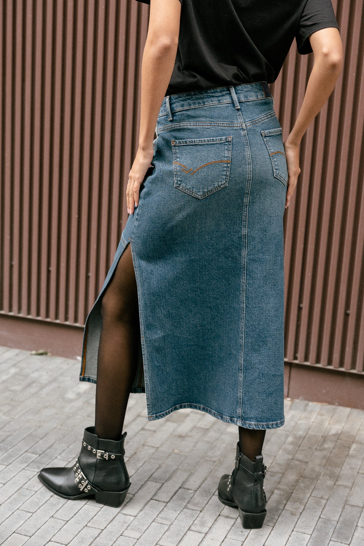 Jupe en jeans Femme Carla marvey | Freeman T. Porter