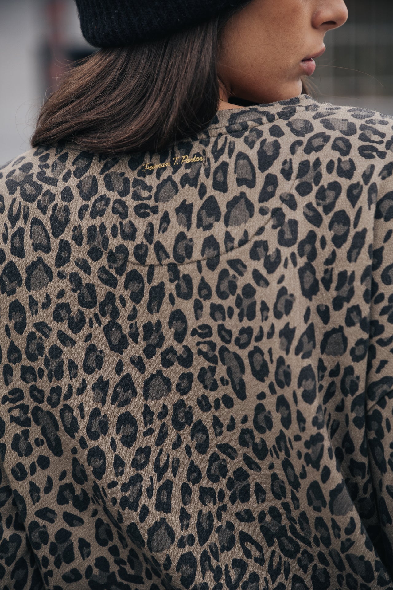 Robe mi-longue Frau Randsy Leo Chicago khaki | Freeman T. Porter