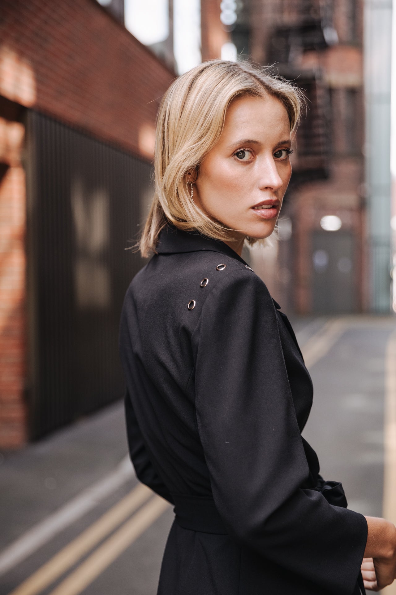 Robe tailleur courte Frau Ranita Circle black | Freeman T. Porter