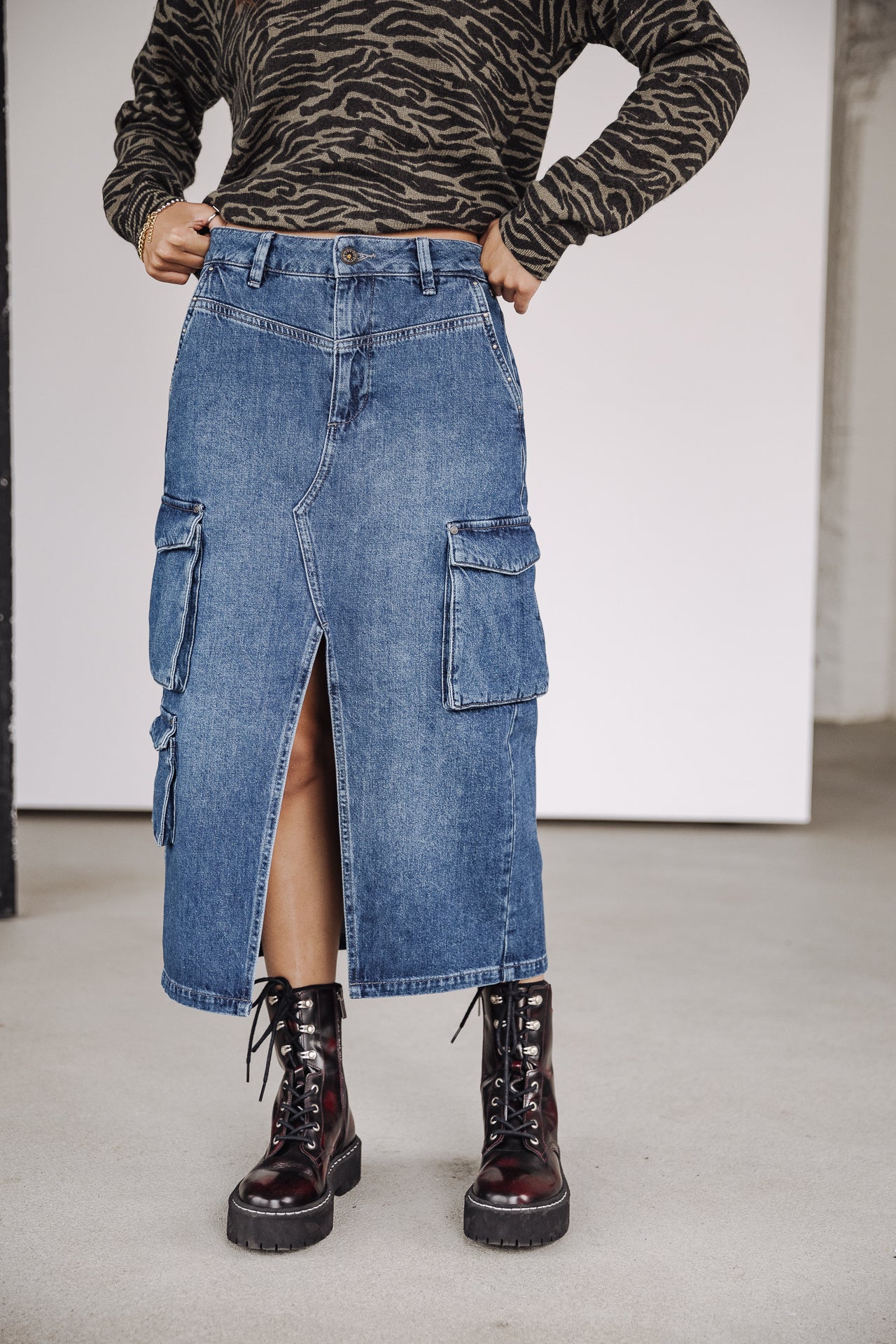 Jupe cargo Femme Welby pueblo | Freeman T. Porter