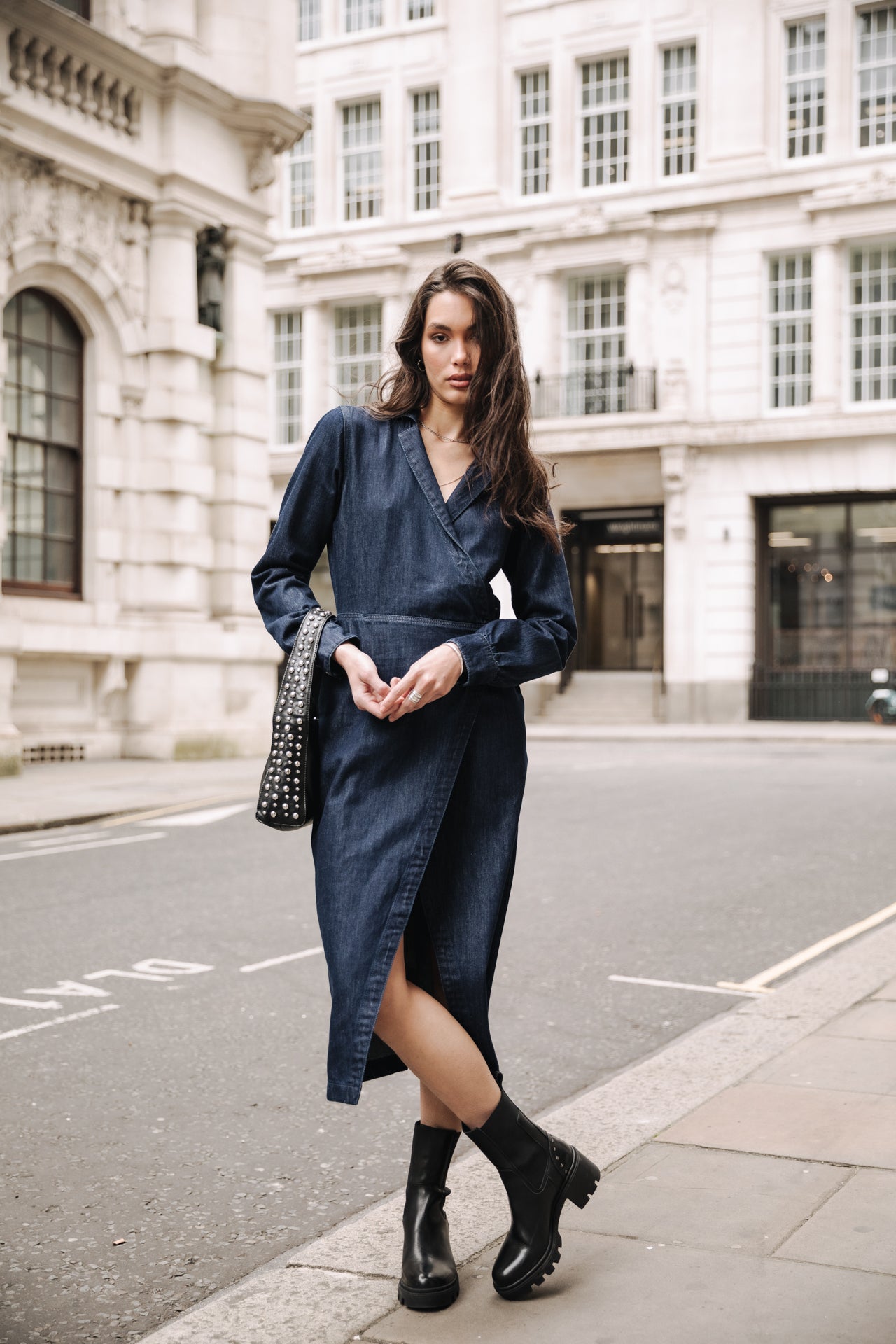 Robe longue Frau Iris Denim mississippi | Freeman T. Porter