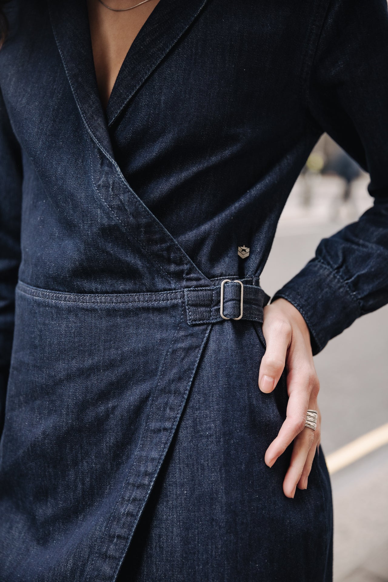 Robe longue Femme Iris Denim mississippi | Freeman T. Porter