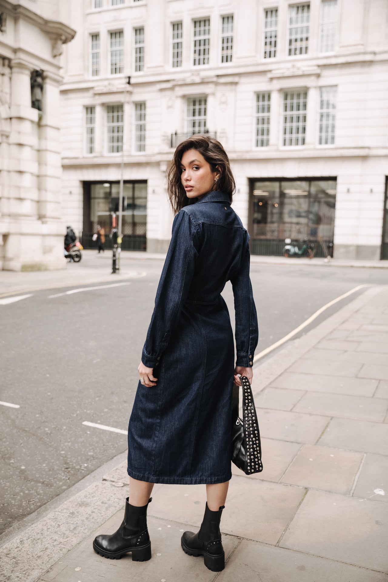 Robe longue Femme Iris Denim mississippi | Freeman T. Porter