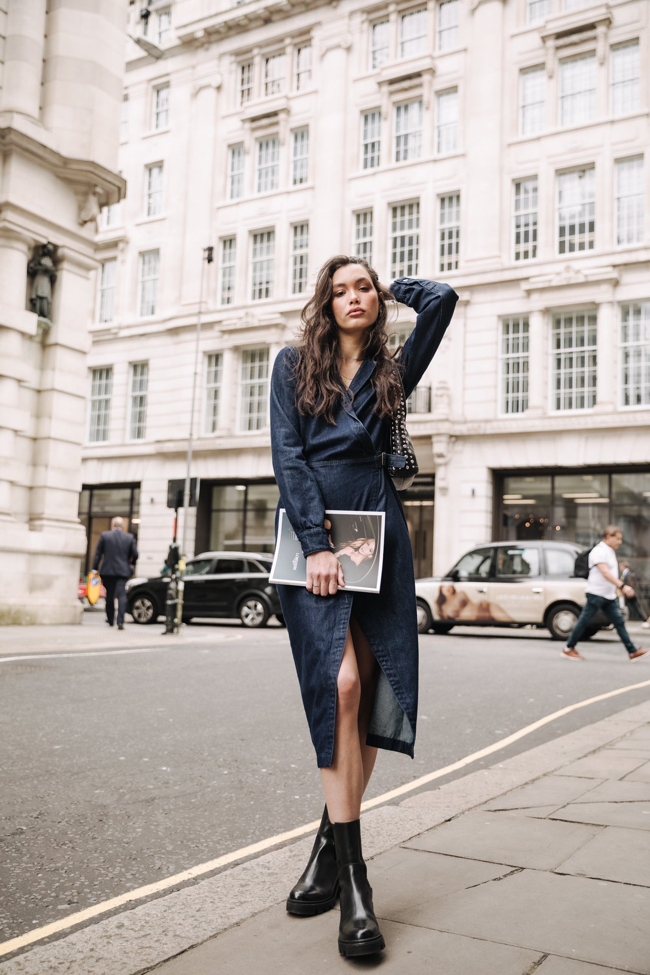 Robe longue Femme Iris Denim mississippi | Freeman T. Porter