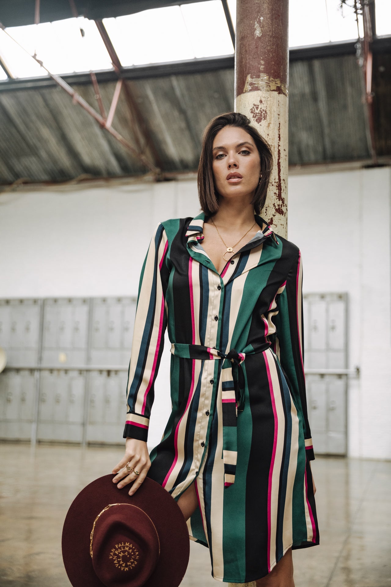 Robe chemise Frau Razel Stripes original | Freeman T. Porter