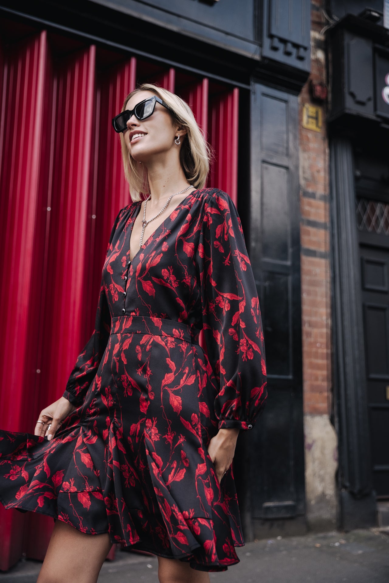Robe courte Femme Rimme Rosia black | Freeman T. Porter