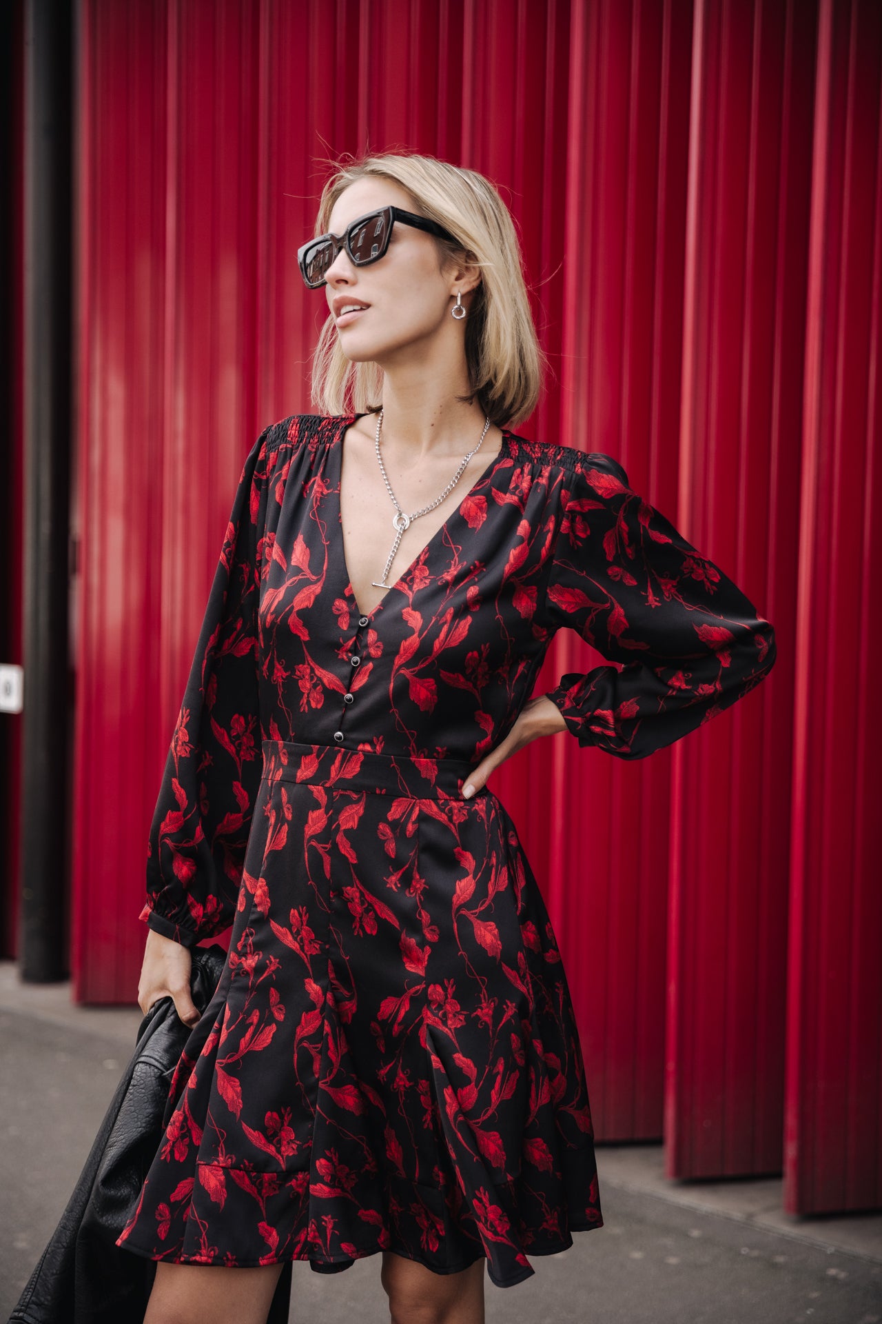 Robe courte Femme Rimme Rosia black | Freeman T. Porter