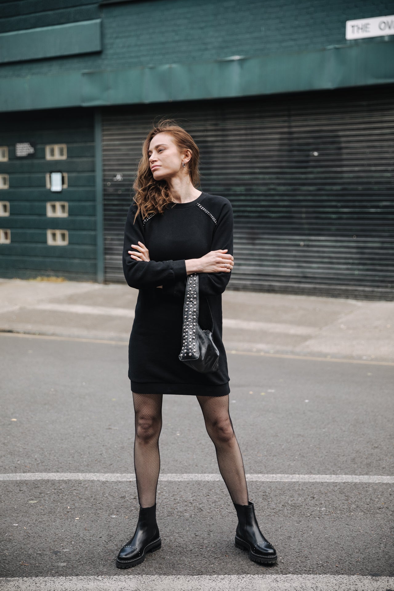 Robe sweatshirt Frau Roselia Chain black | Freeman T. Porter