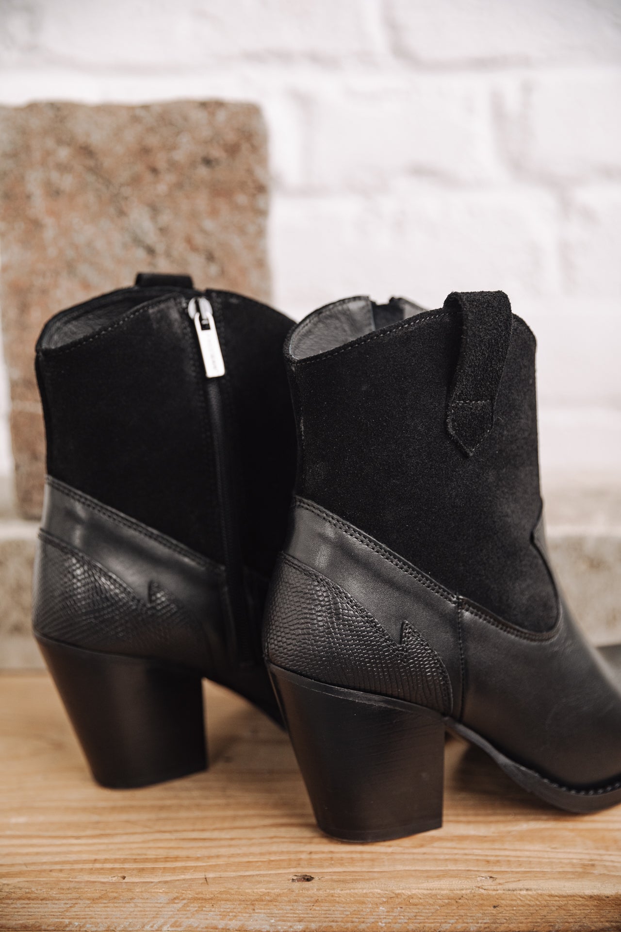 Boots Woman Luana Mix black | Freeman T. Porter