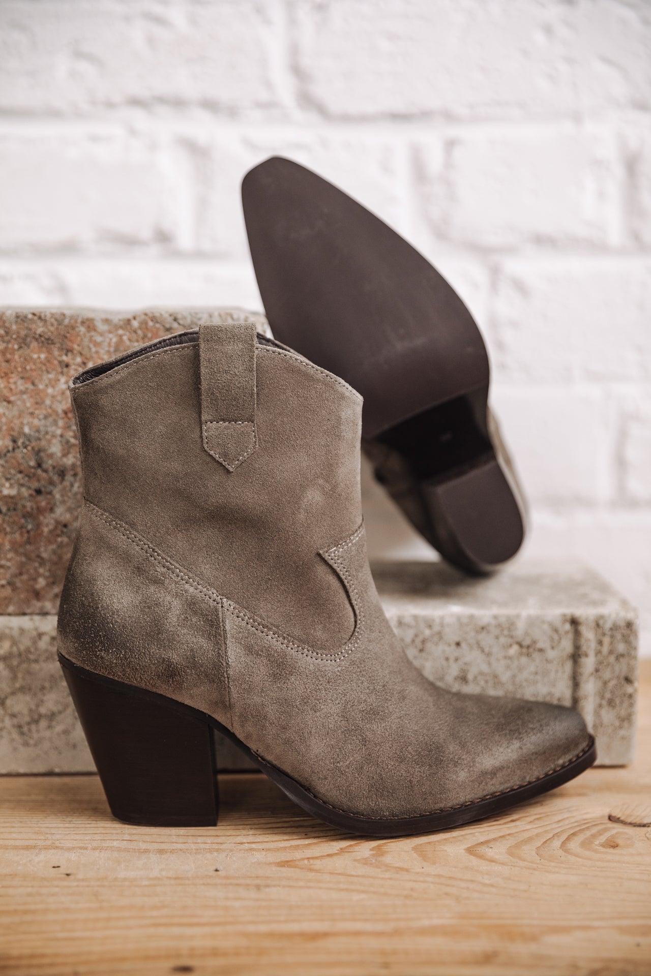 Boots Femme Luana Suede caribou | Freeman T. Porter