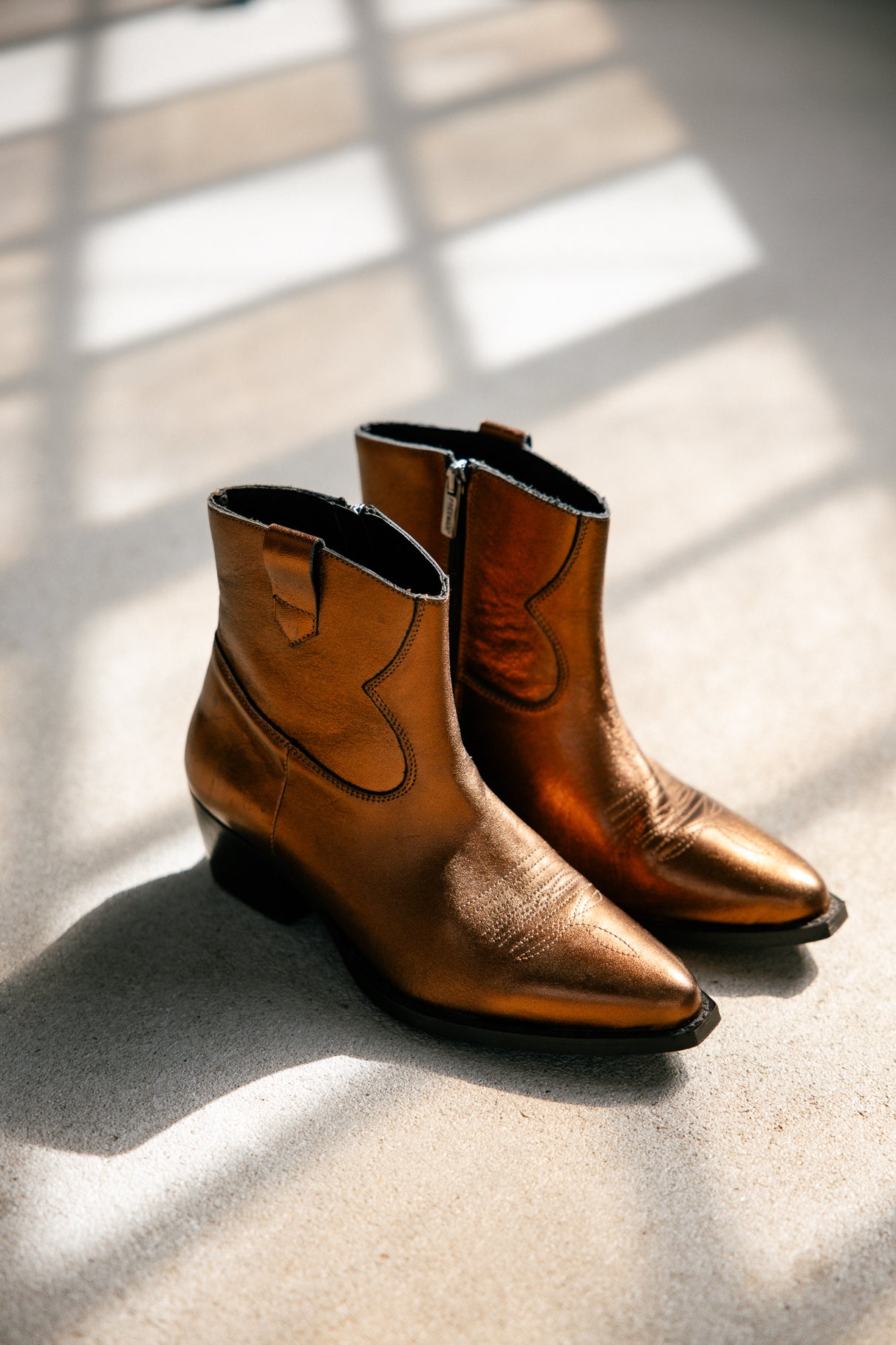Low Boots Femme Sixtin Metal mercurio | Freeman T. Porter