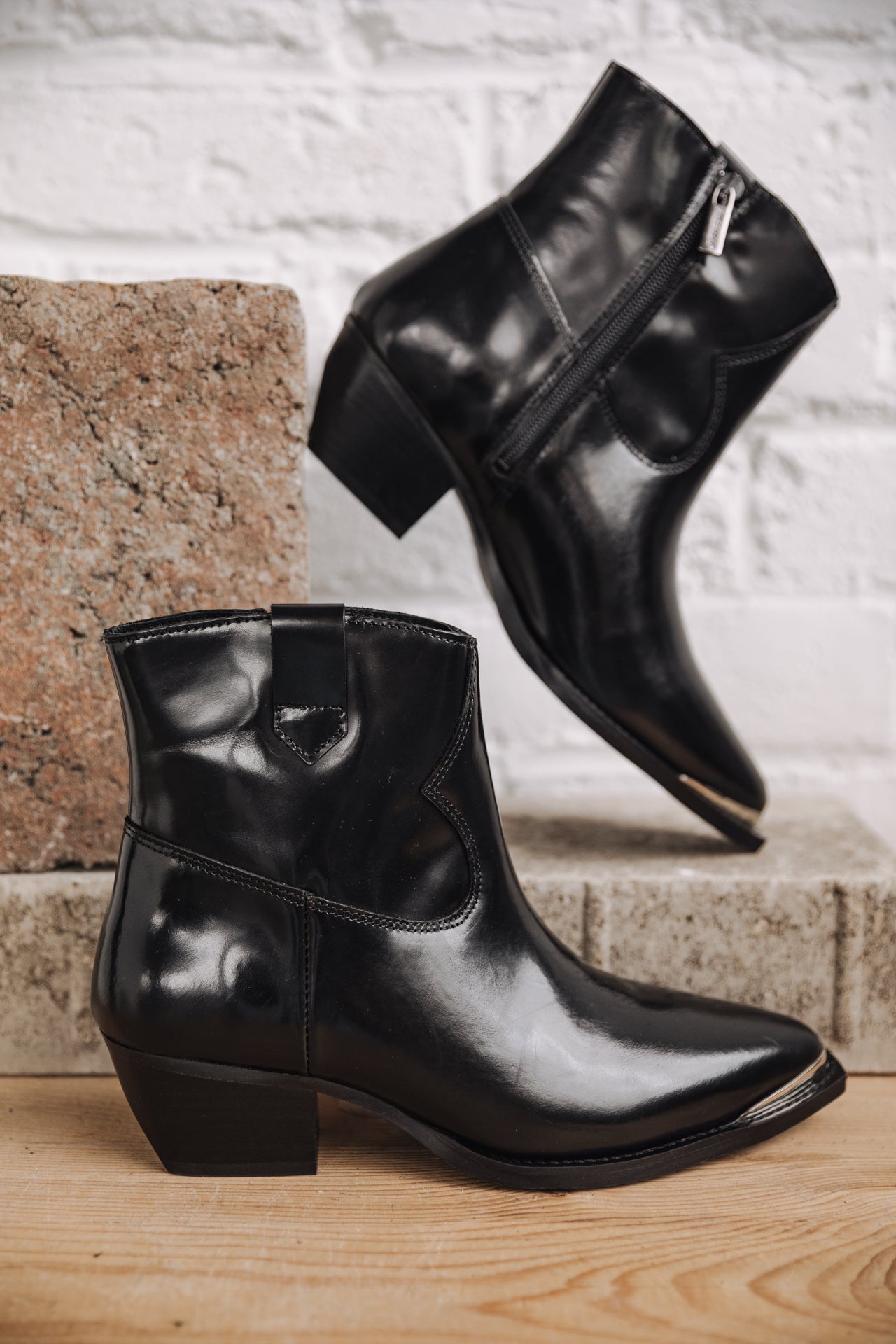 Botas Mujer Sixtin Polido black | Freeman T. Porter