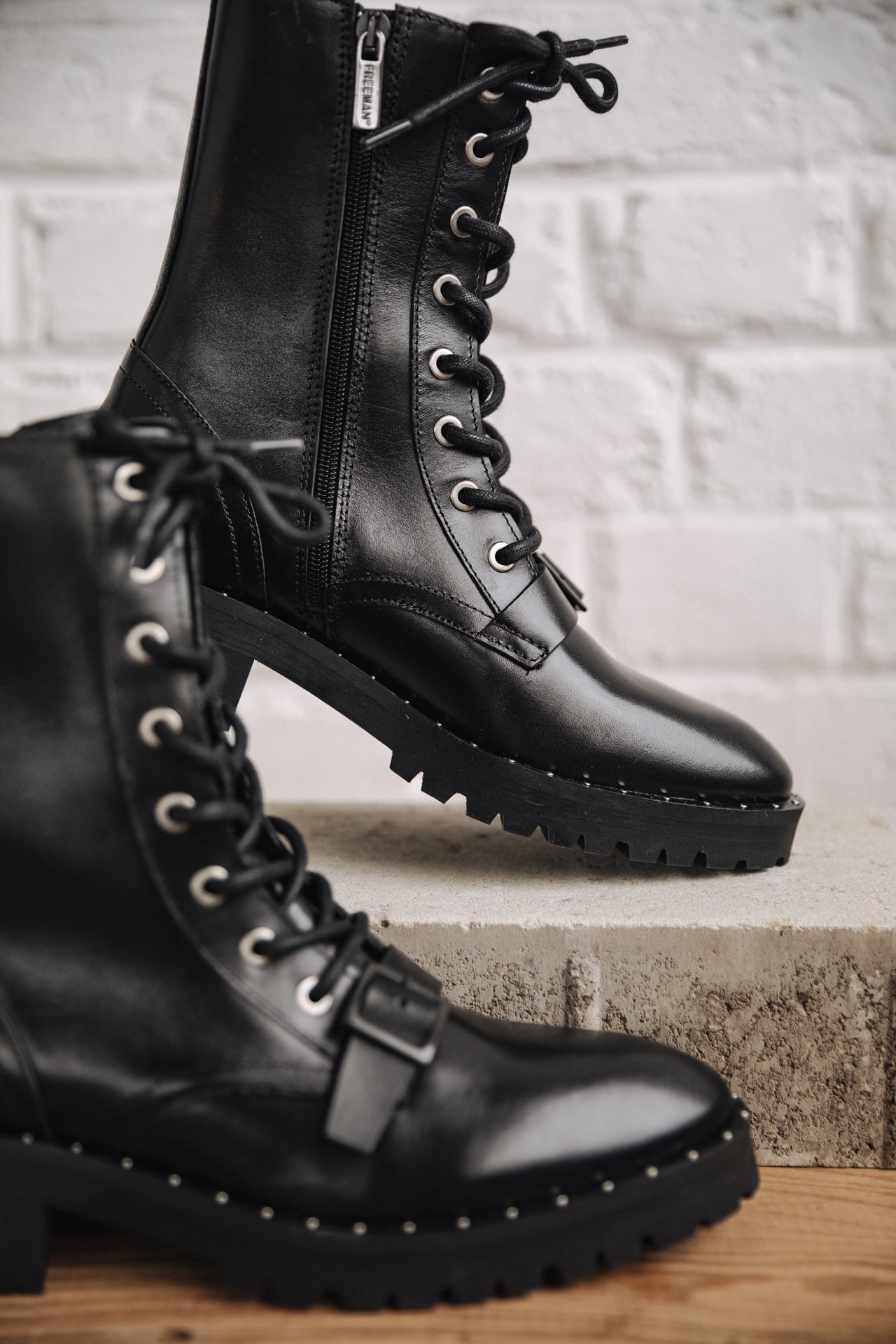 Boots Woman Leonora black | Freeman T. Porter
