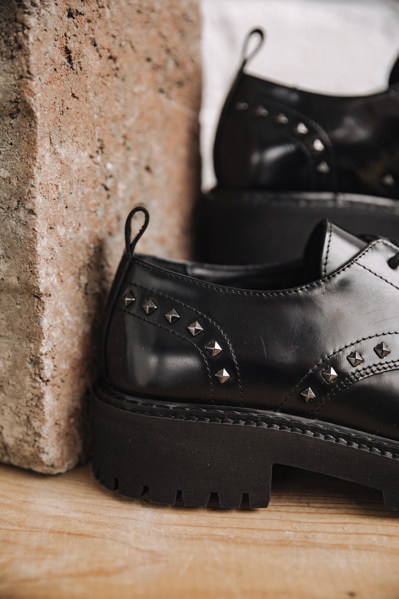 Derbys Femme Pina black | Freeman T. Porter