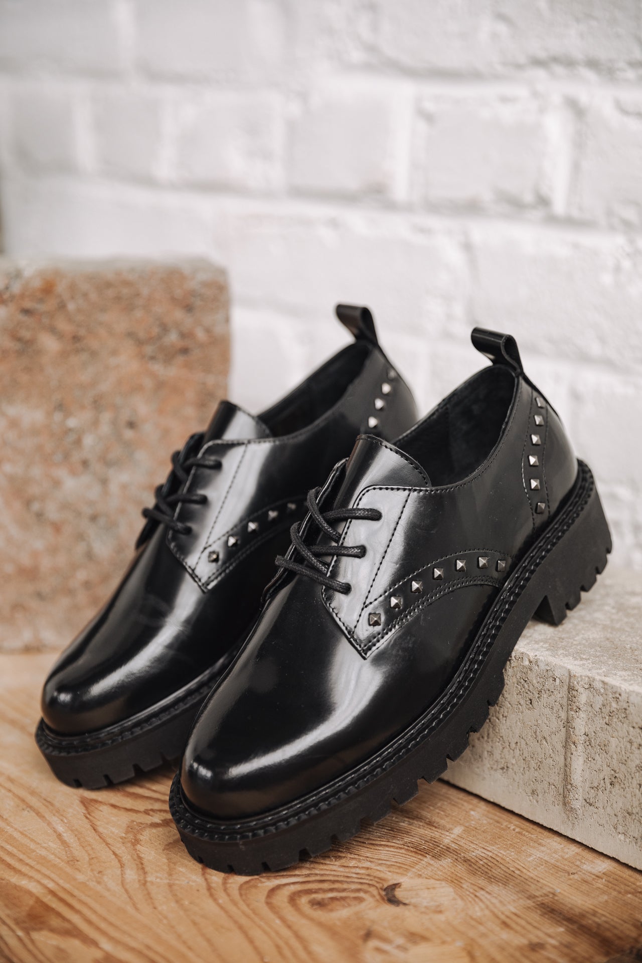Derbys Mujer Pina black | Freeman T. Porter