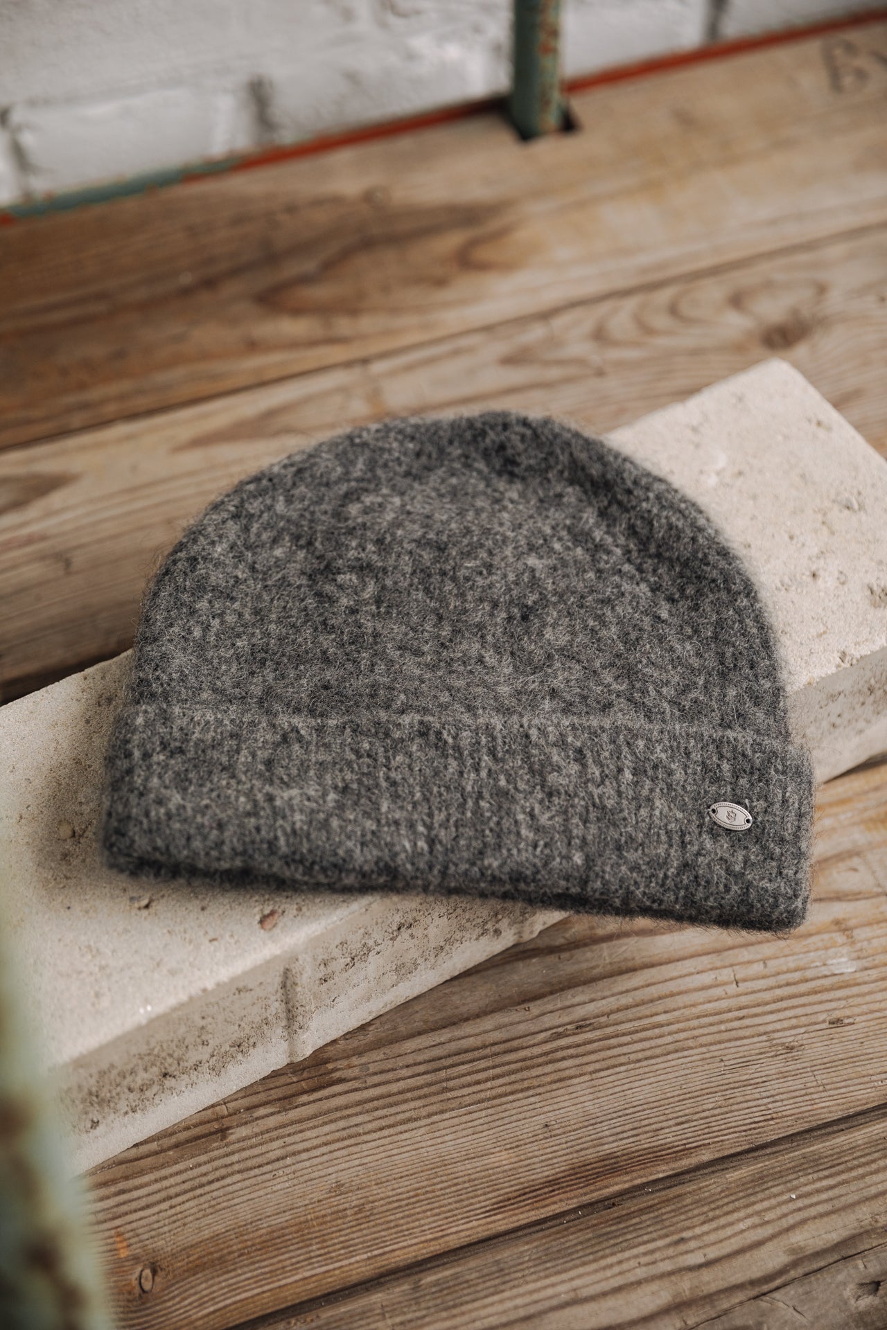 Bonnet Femme Hood Plain dark grey | Freeman T. Porter