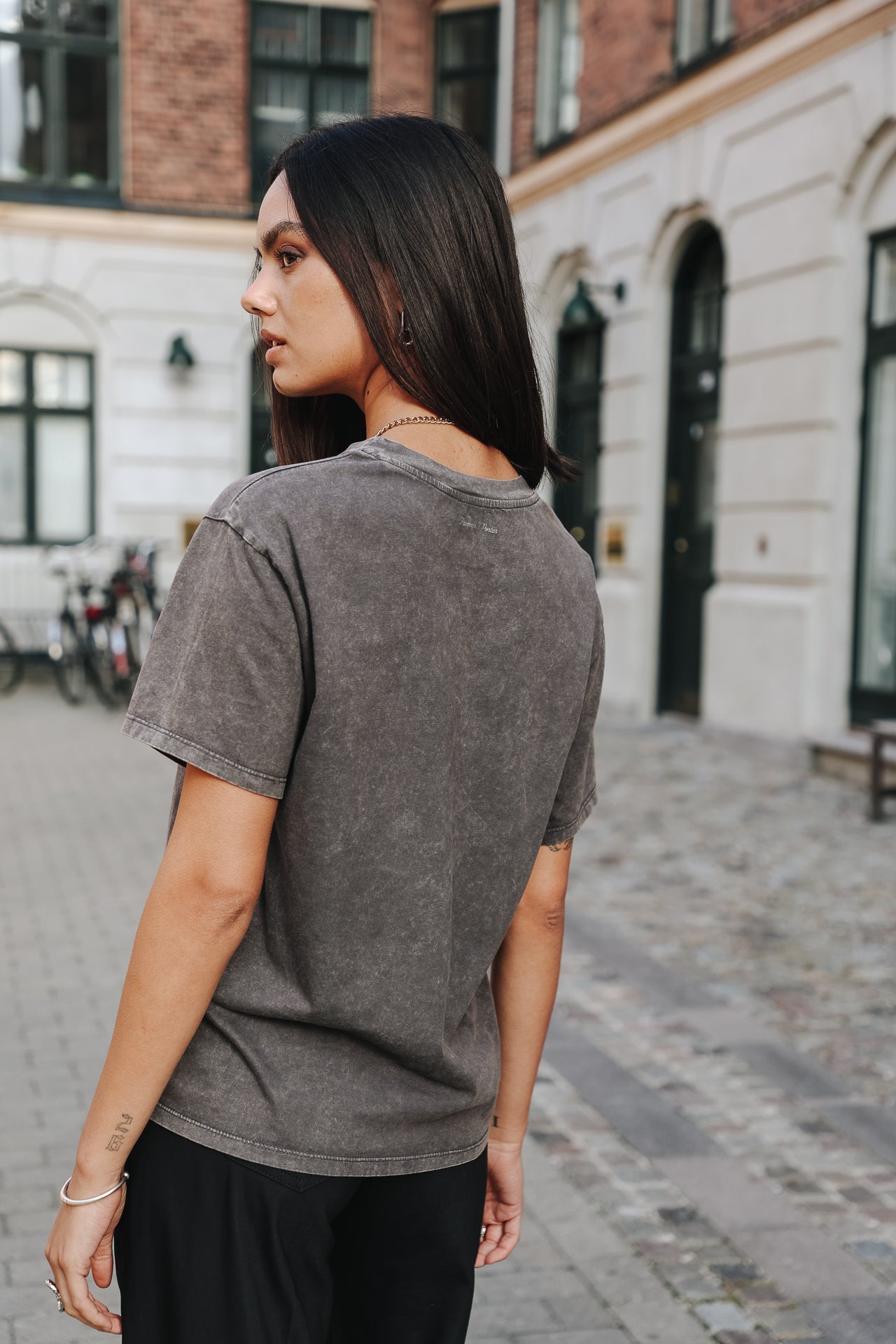 T-Shirt manches courtes Femme Suria Message thunderstorm | Freeman T. Porter