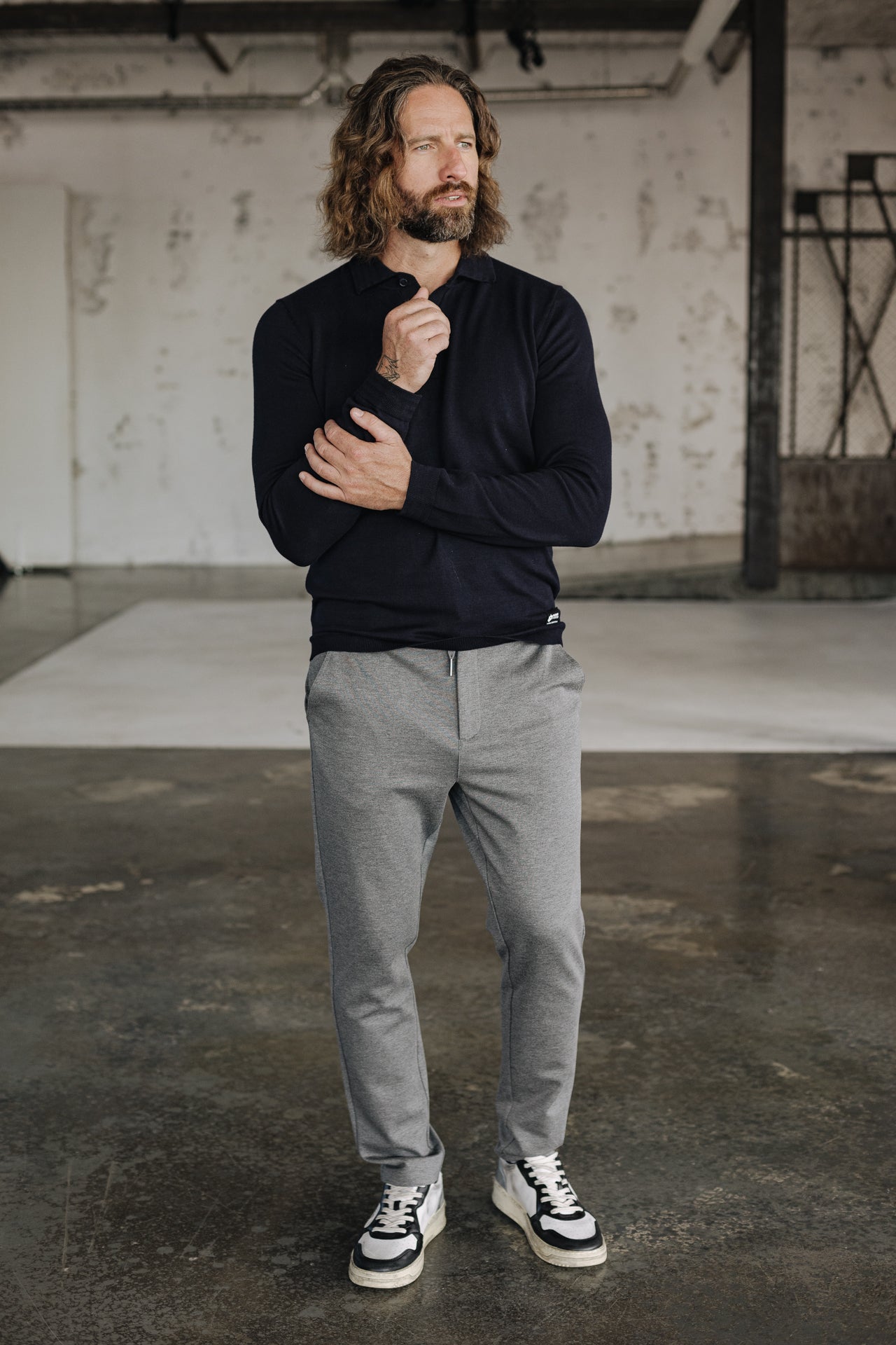 Polo Hombres Mathew Conwy peacoat | Freeman T. Porter