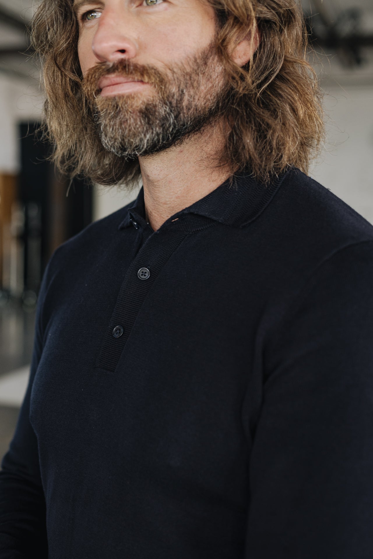 Polo Hombres Mathew Conwy peacoat | Freeman T. Porter