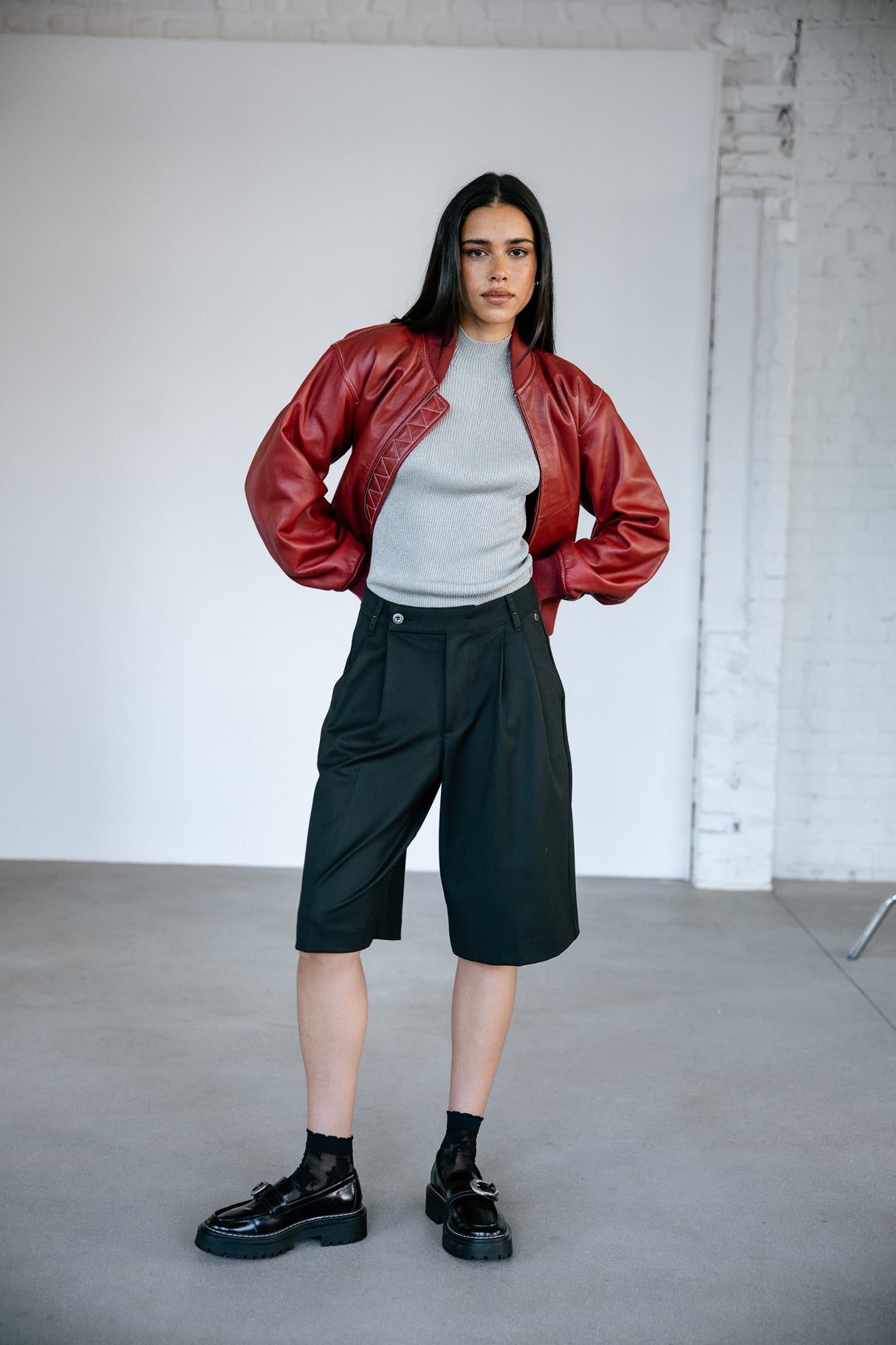 Pull ajusté scintillant Femme Toria Lurex silver | Freeman T. Porter
