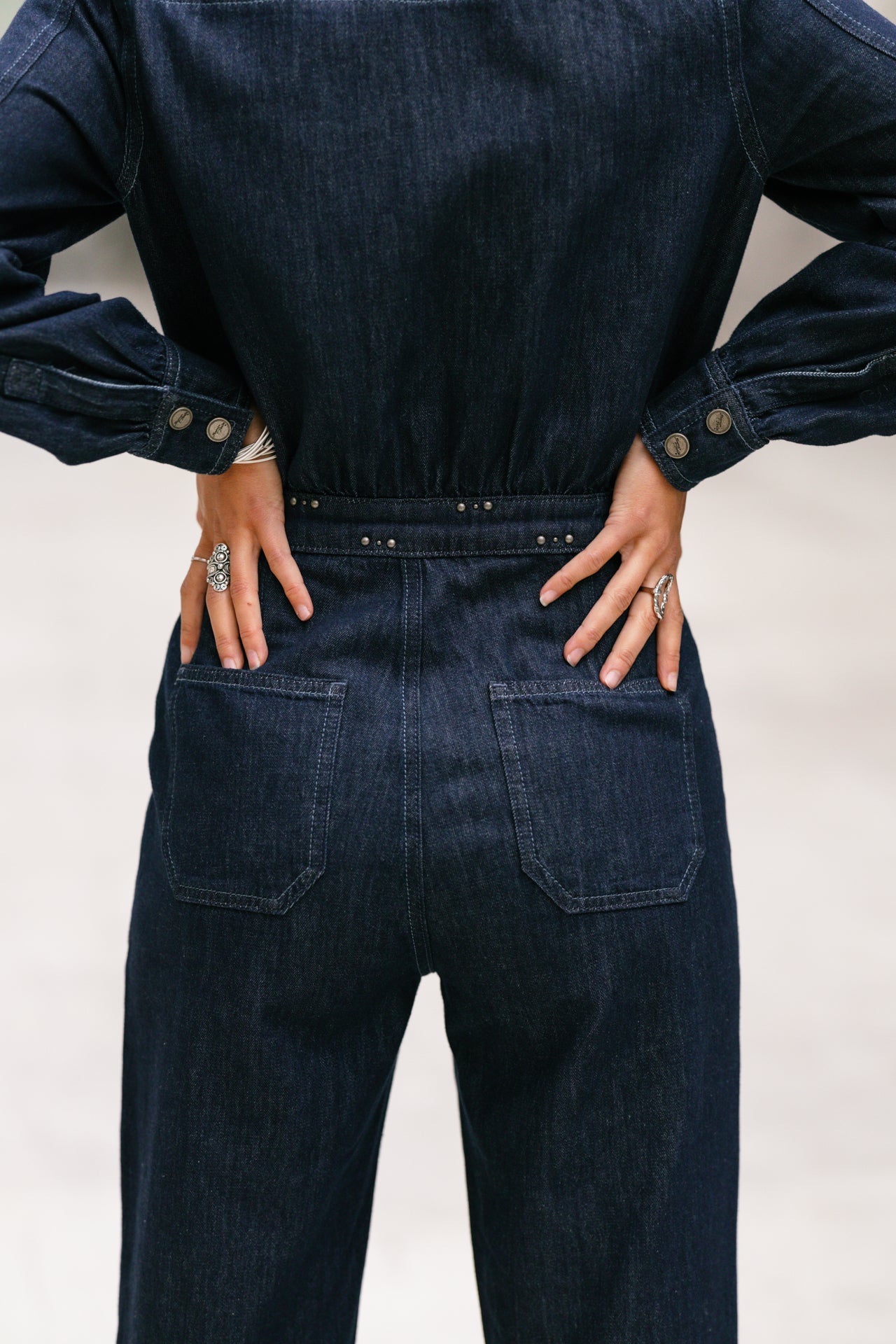 Combinaison Frau Martha LS Denim mississippi | Freeman T. Porter