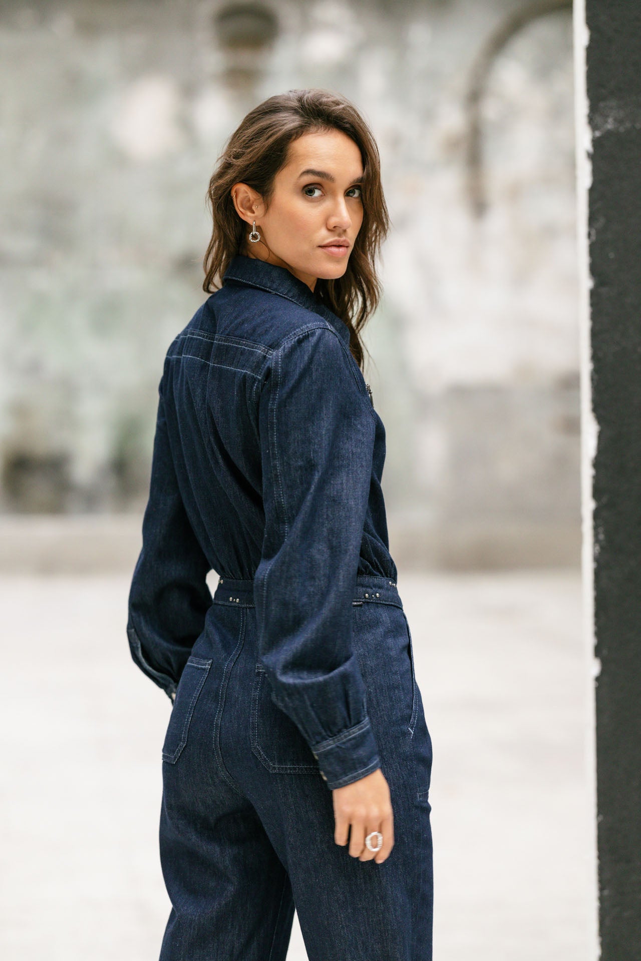 Combinaison Frau Martha LS Denim mississippi | Freeman T. Porter