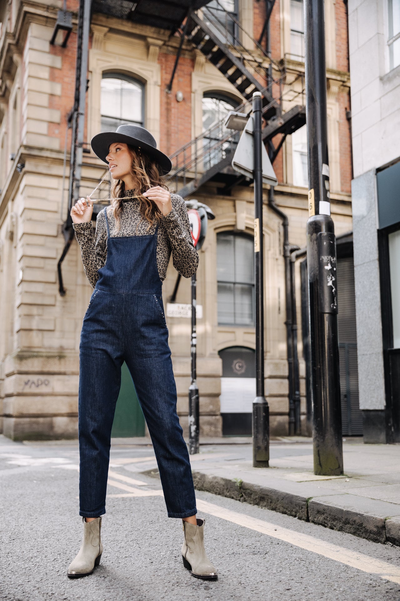 Salopette Femme Thalie Denim mississippi | Freeman T. Porter