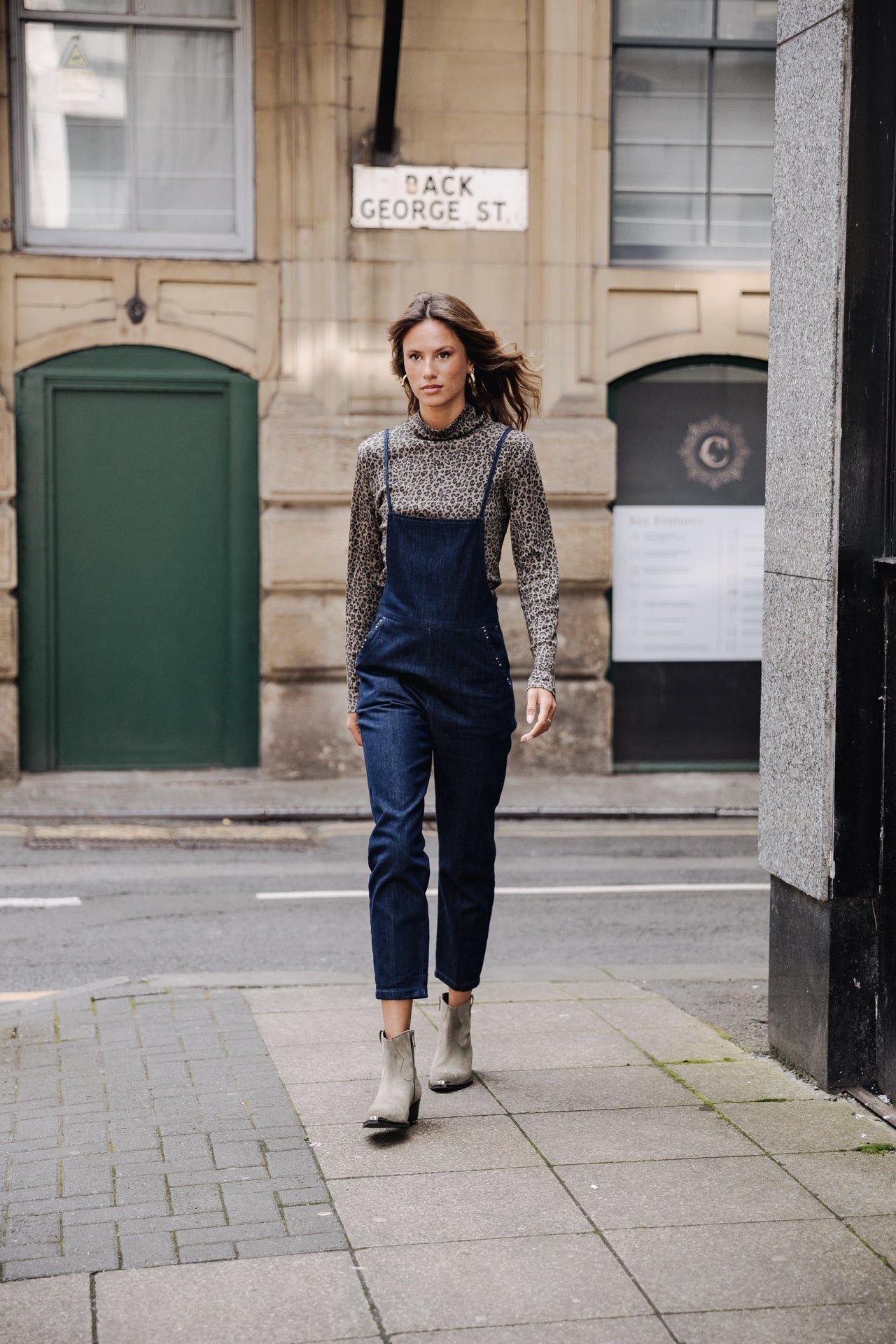 Salopette Woman Thalie Denim mississippi | Freeman T. Porter