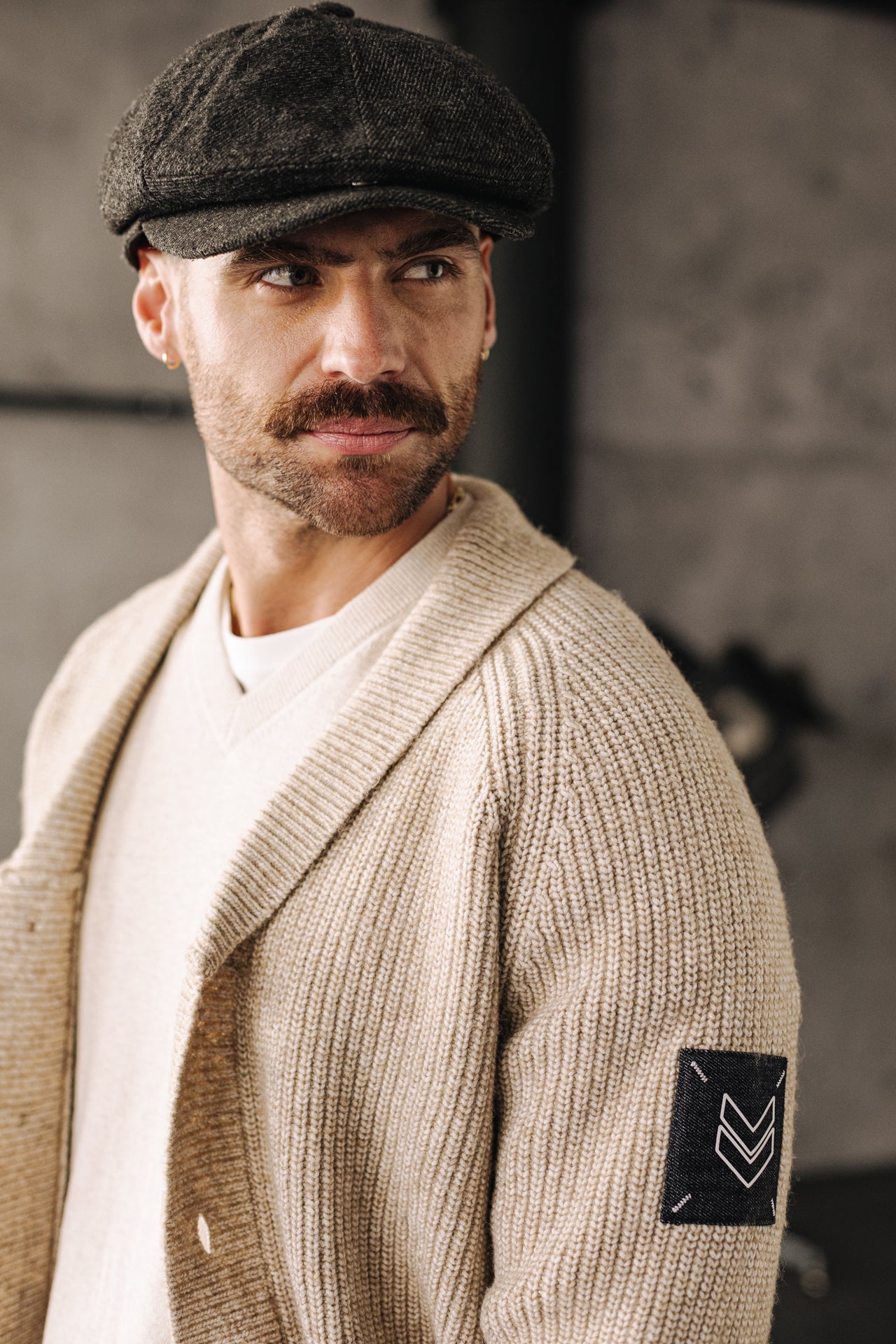 Cardigan Mann Ralph Bellagio beige | Freeman T. Porter