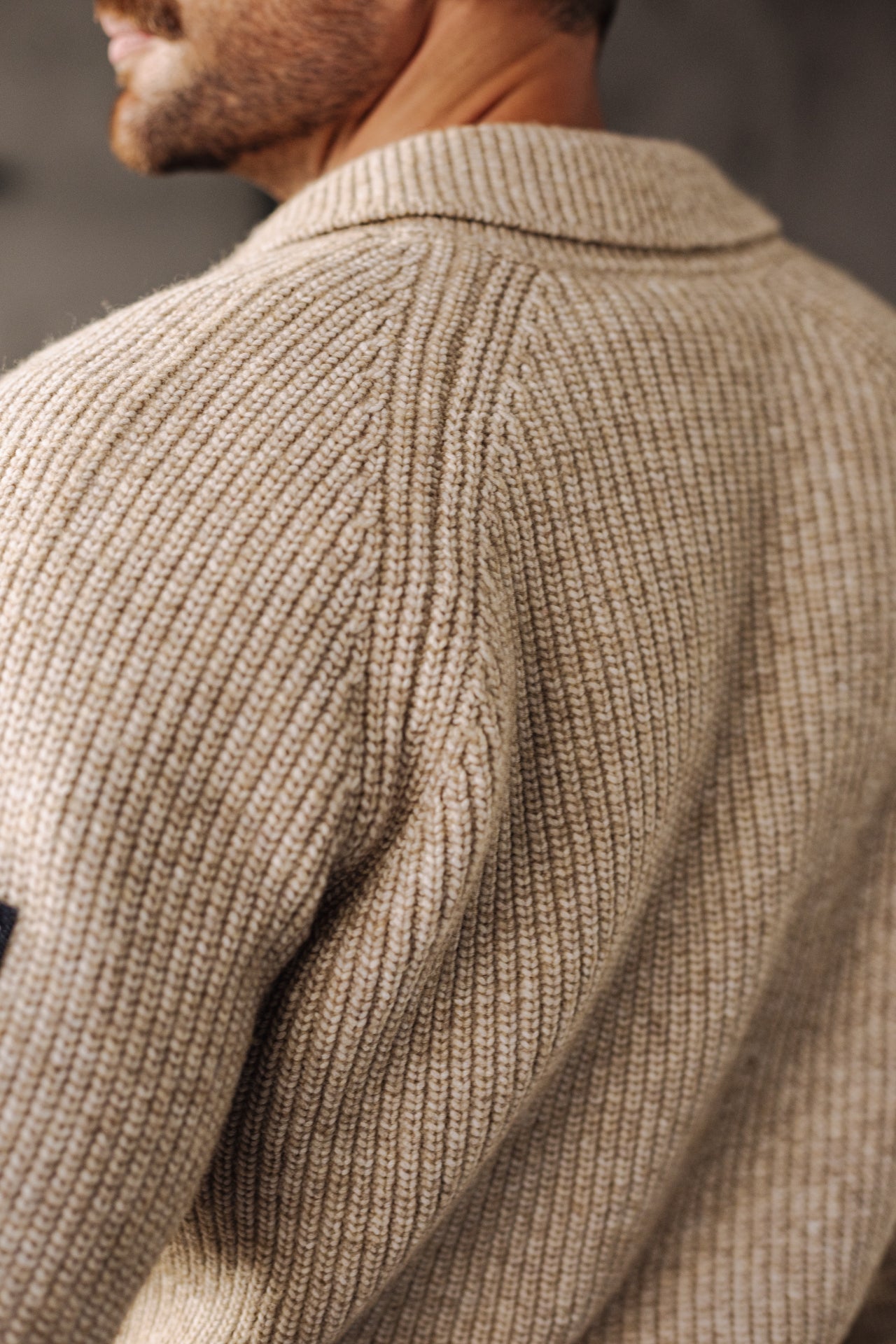 Cardigan Mann Ralph Bellagio beige | Freeman T. Porter
