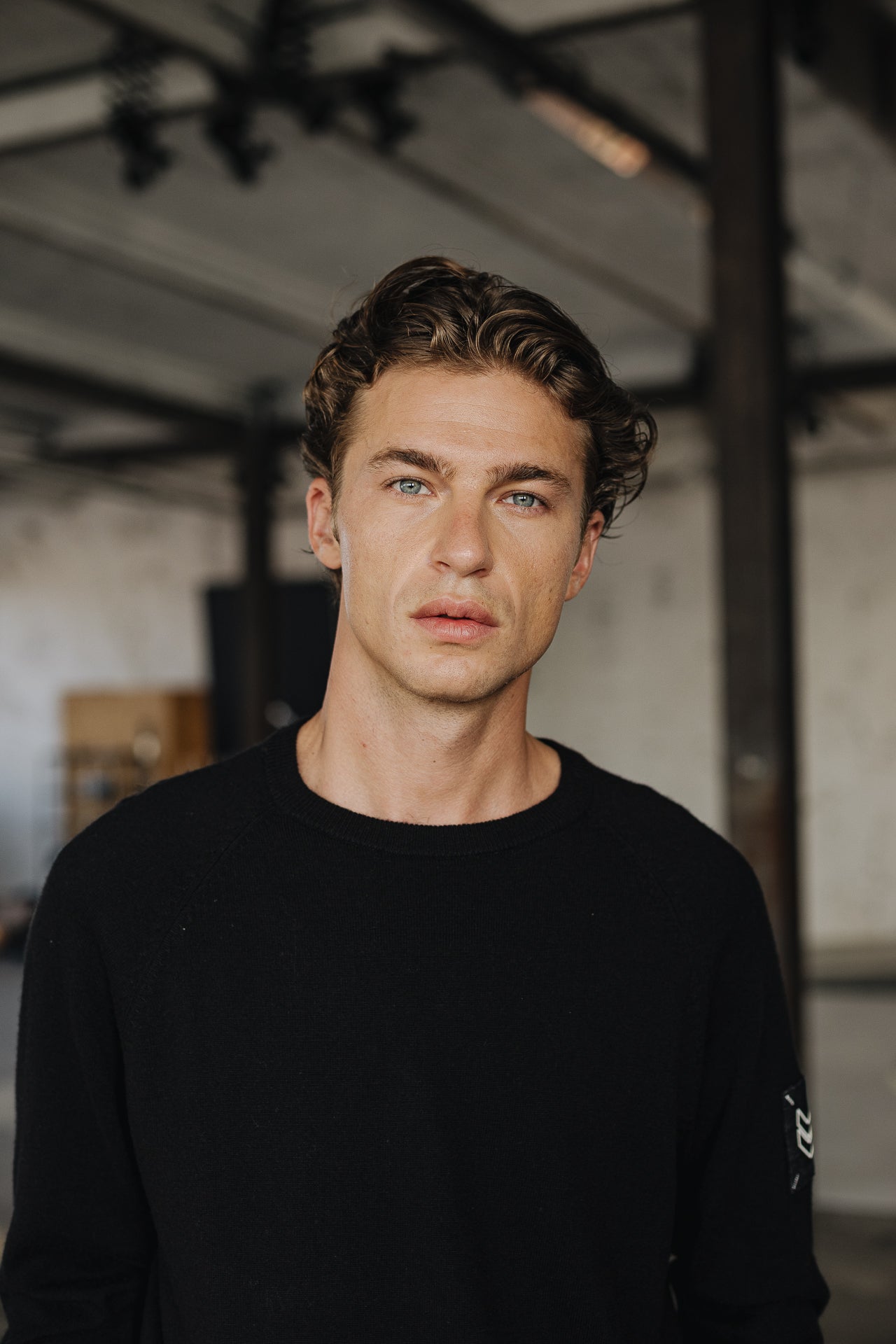 Pull col rond Men Rescue Cork black | Freeman T. Porter